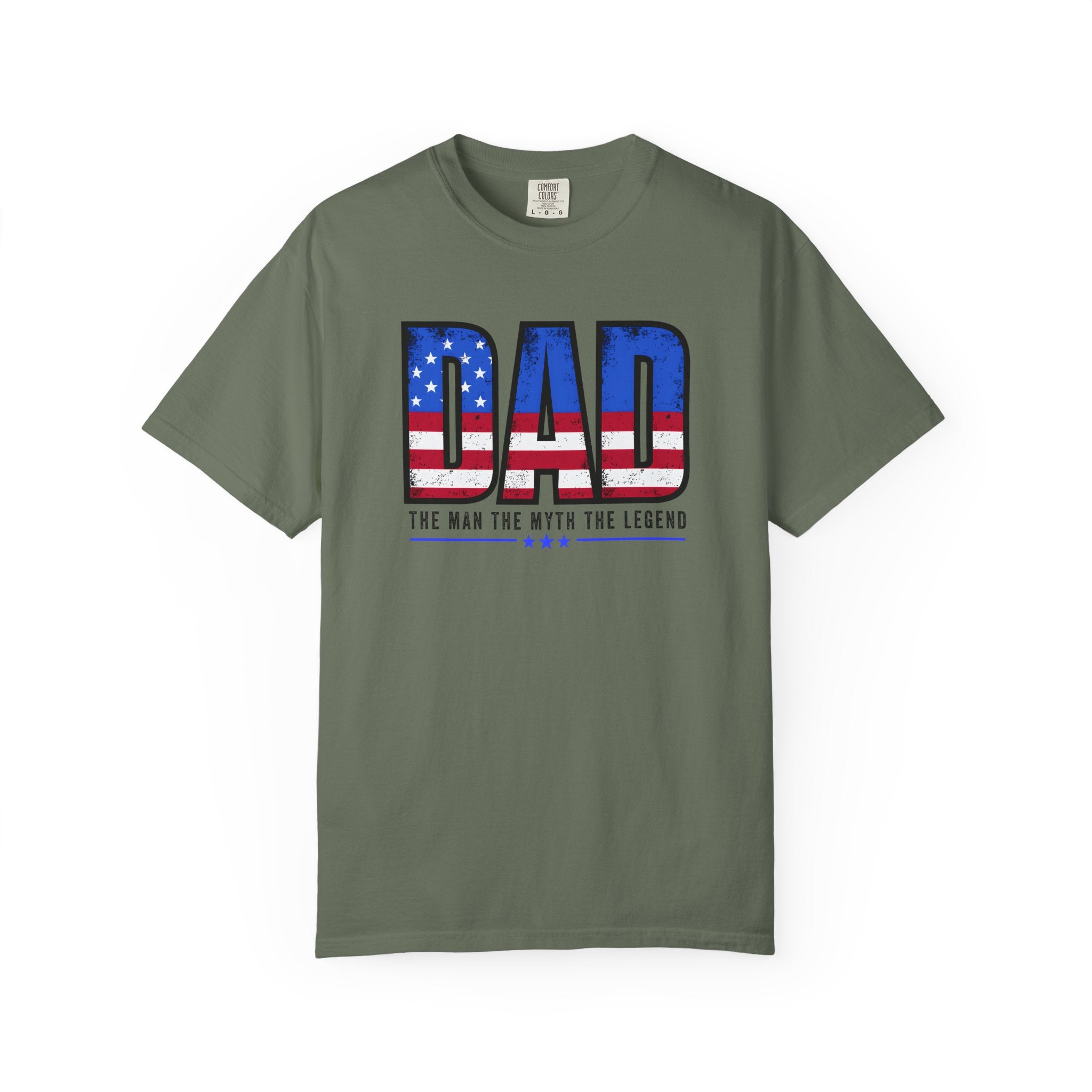 Unisex Garment-Dyed T-shirt Dad the man