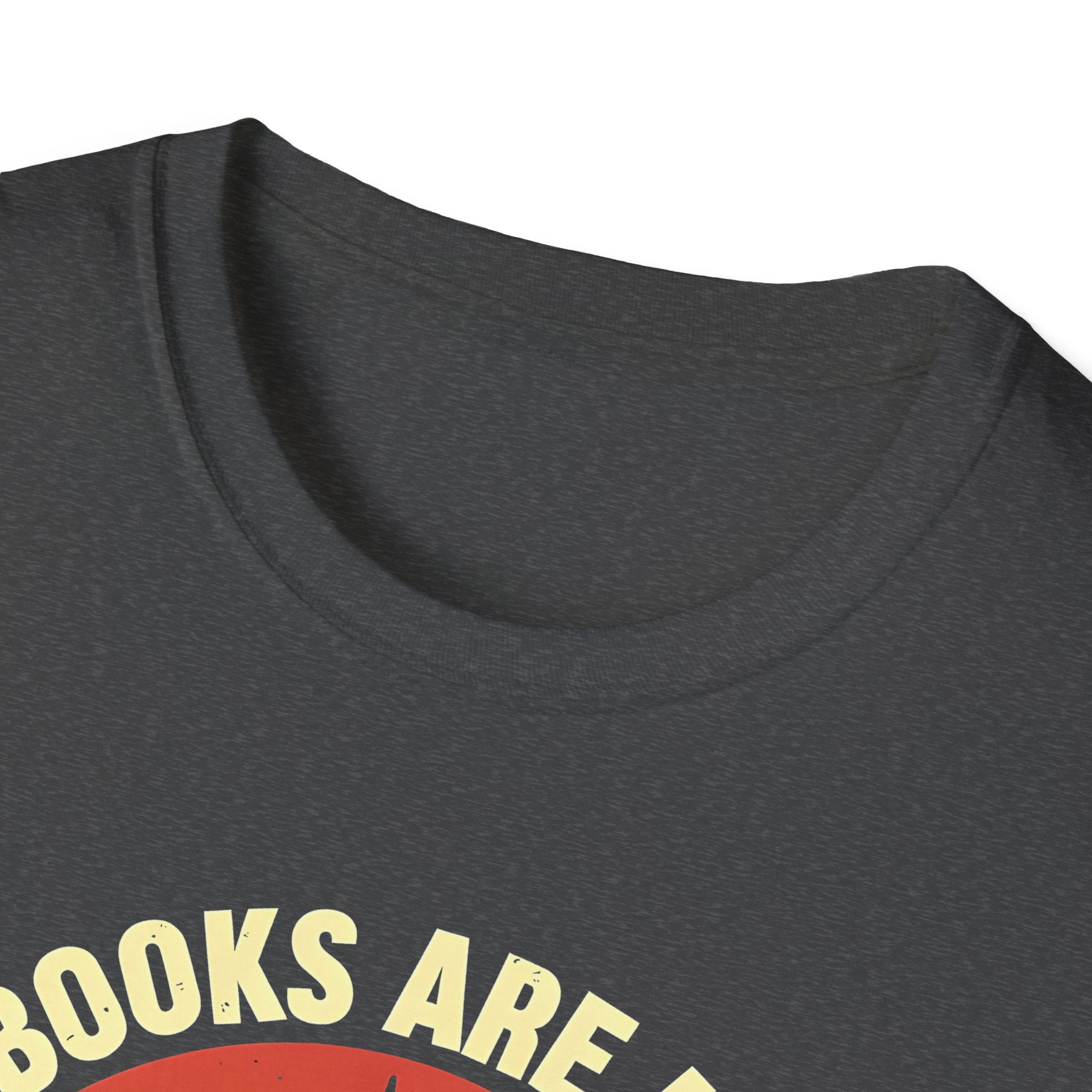 Books Are My Favorite Time Machines Unisex Softstyle T-Shirt