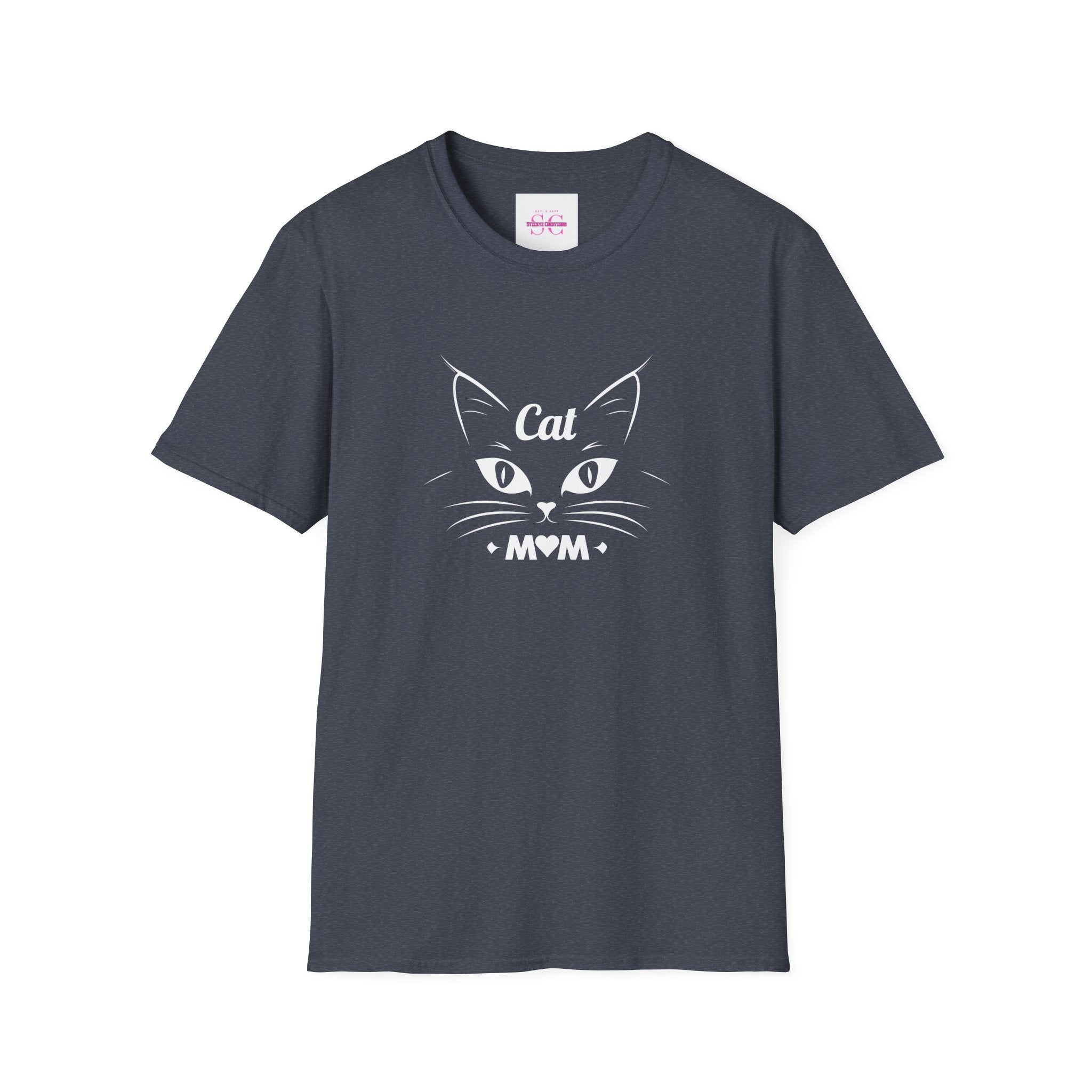 Cat Mom T-Shirt, Cute Cat Lover Tee, Purr-fect Gift for Cat Owners, Animal Lover Apparel, Pet Mom Shirt