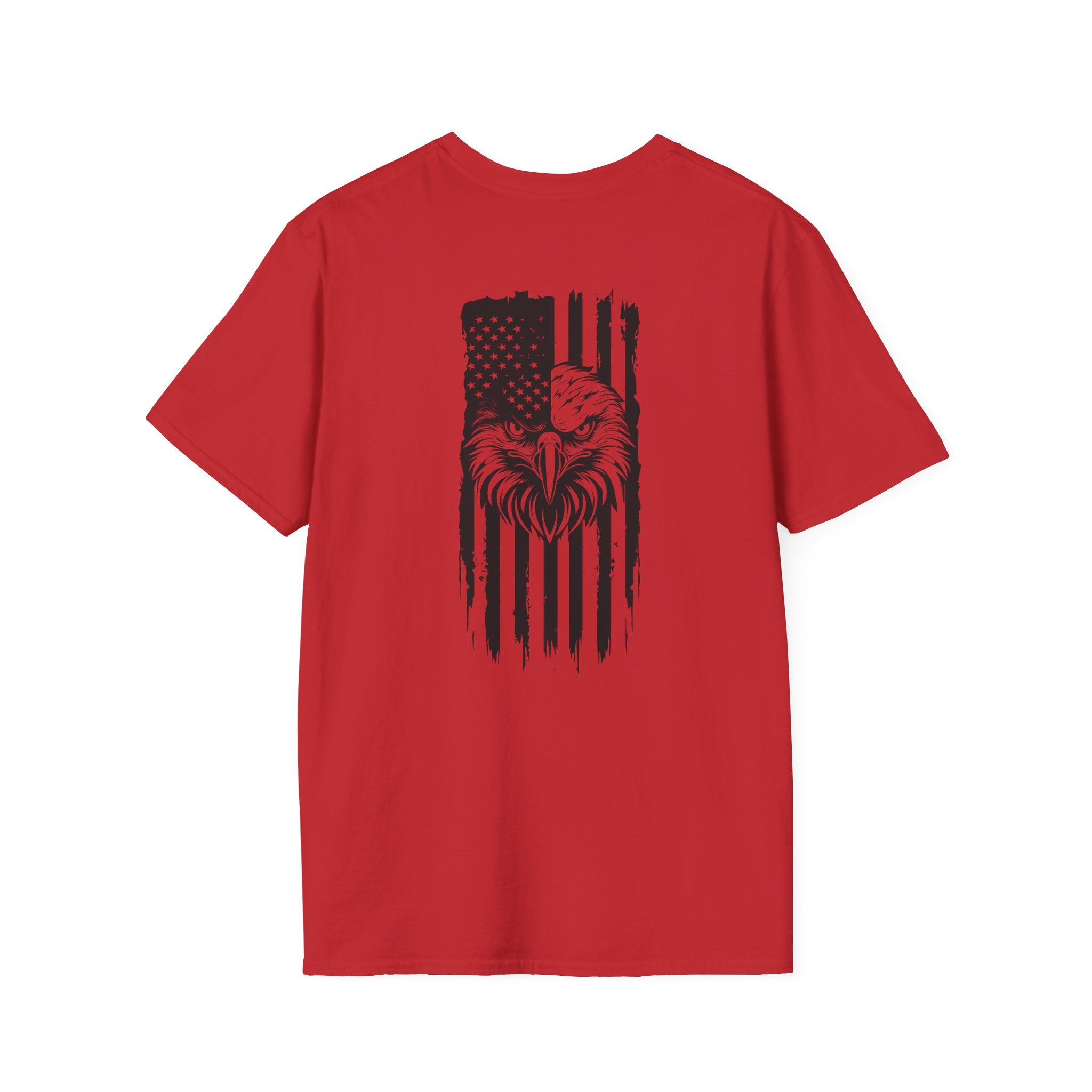 Patriotic Eagle Graphic T-Shirt