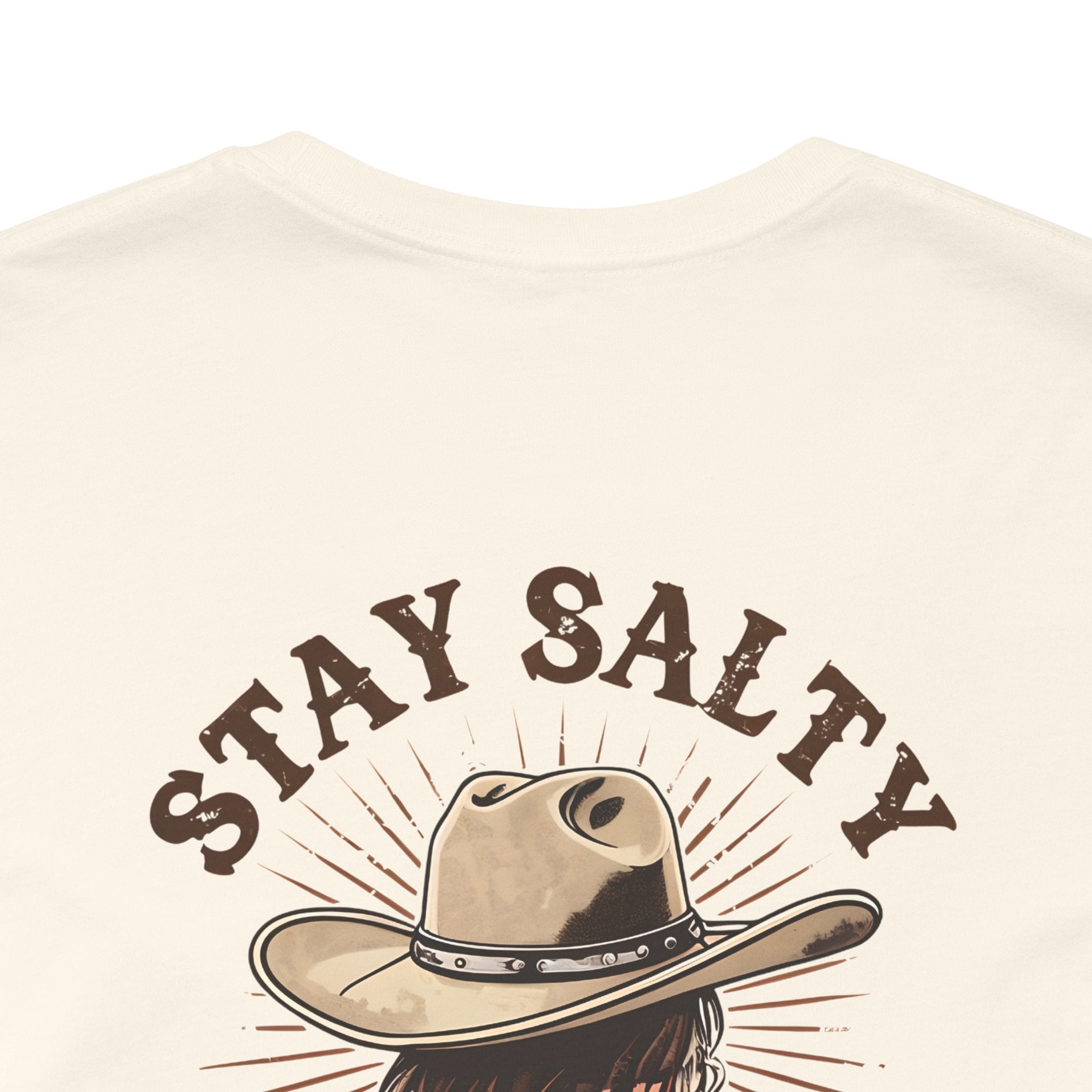 Stay Salty Cowgirl T-Shirt — Western Cowgirl Graphic Tee