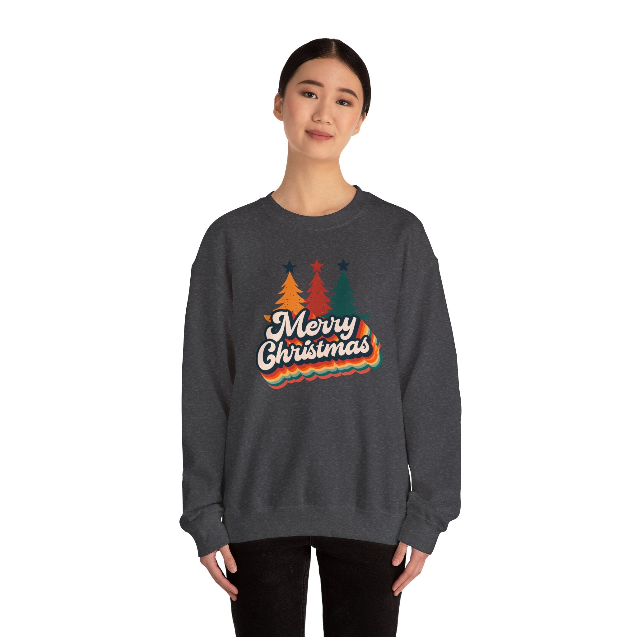 Merry Christmas Sweatshirt - Unisex Heavy Blend Crewneck