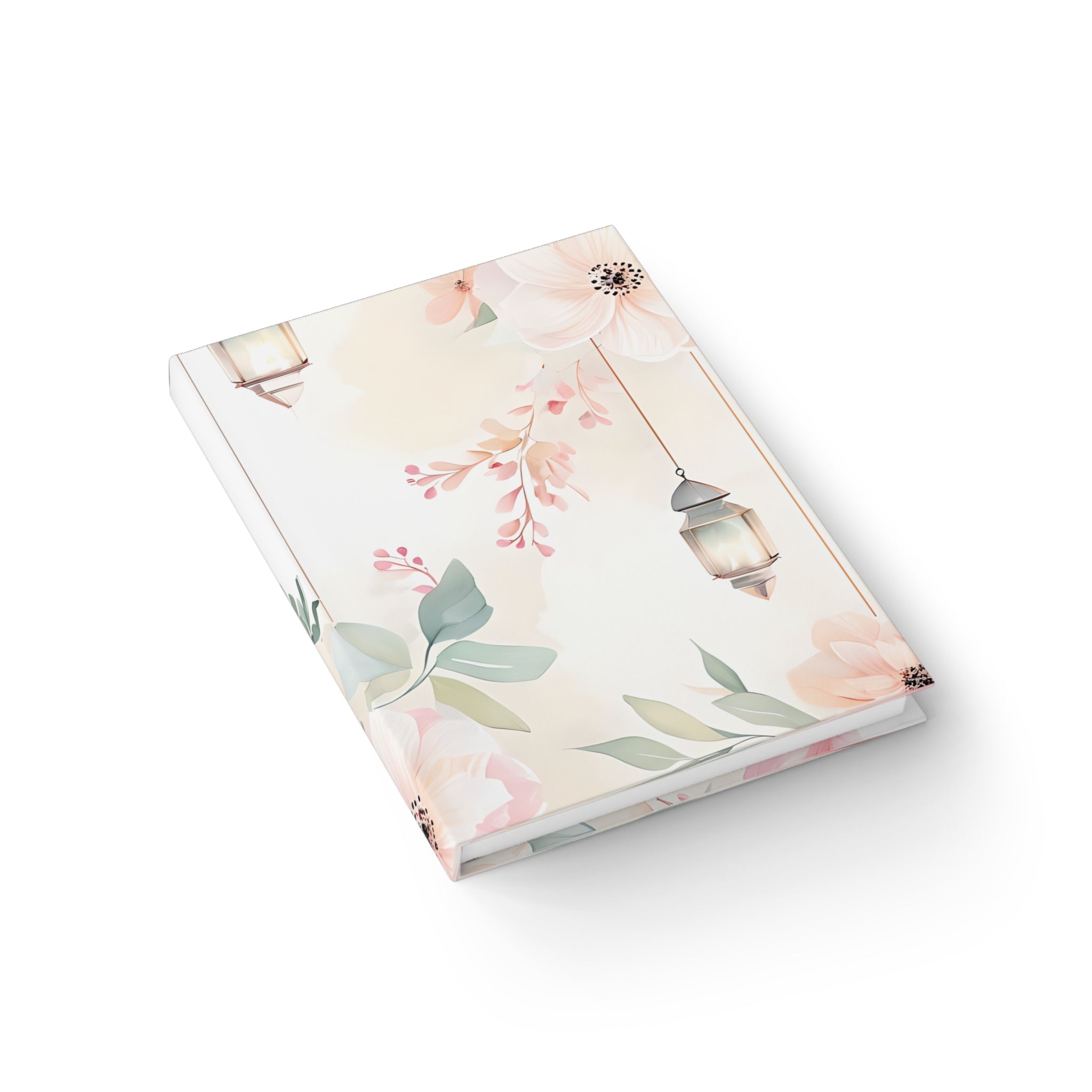 Floral Whisper Journal - Elegant Blank Notebook for Reflection, Gift for Her, Travel Diary, Prayer Journal, Inspirational Writing