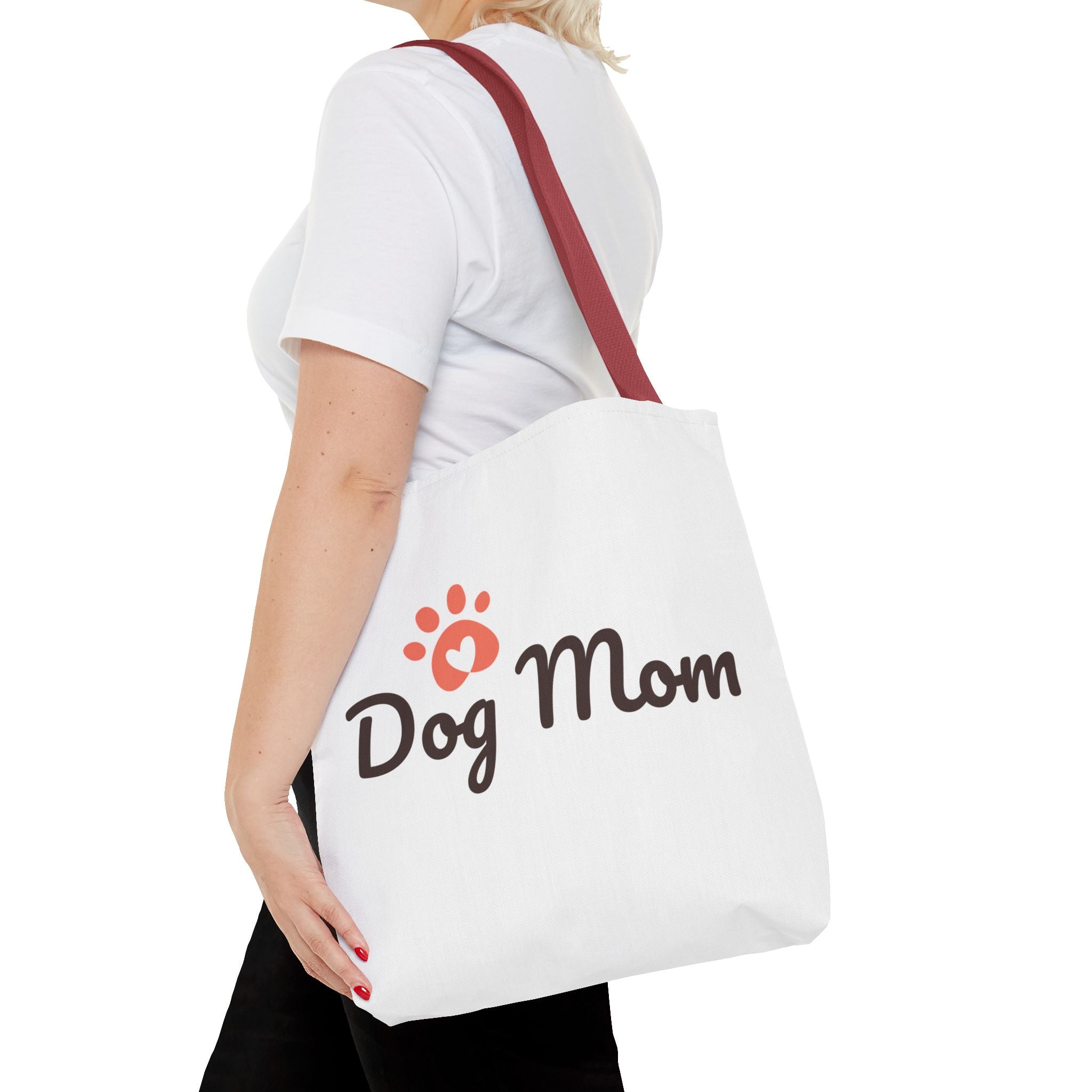 Dog Mom Tote Bag - Perfect for Pet Lovers, Gifts for Pet Moms, Dog Themed Accessories, Everyday Use, Sustainable Fashion