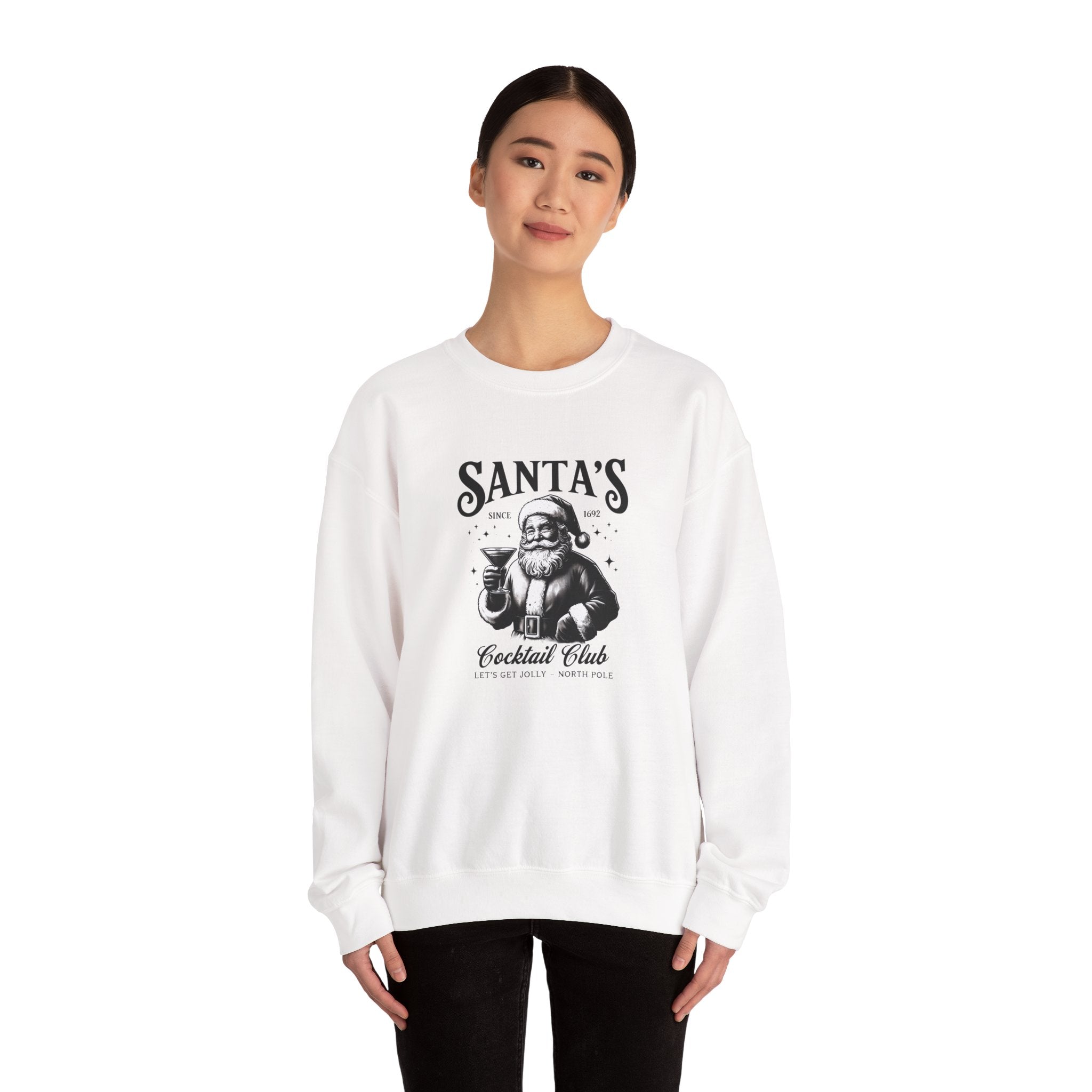 Santa's Cocktail Club Sweatshirt