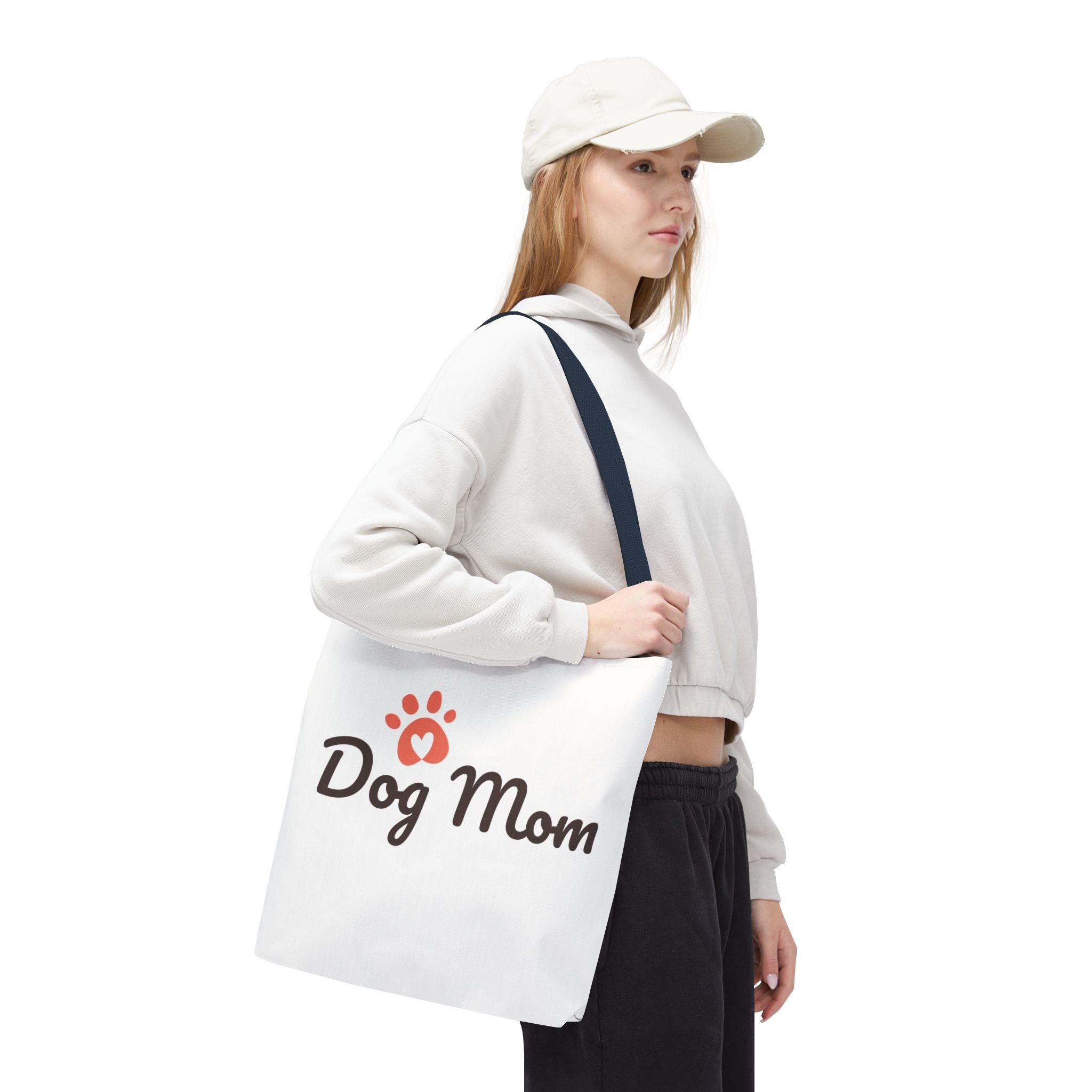 Dog Mom Tote Bag - Perfect for Pet Lovers, Gifts for Pet Moms, Dog Themed Accessories, Everyday Use, Sustainable Fashion