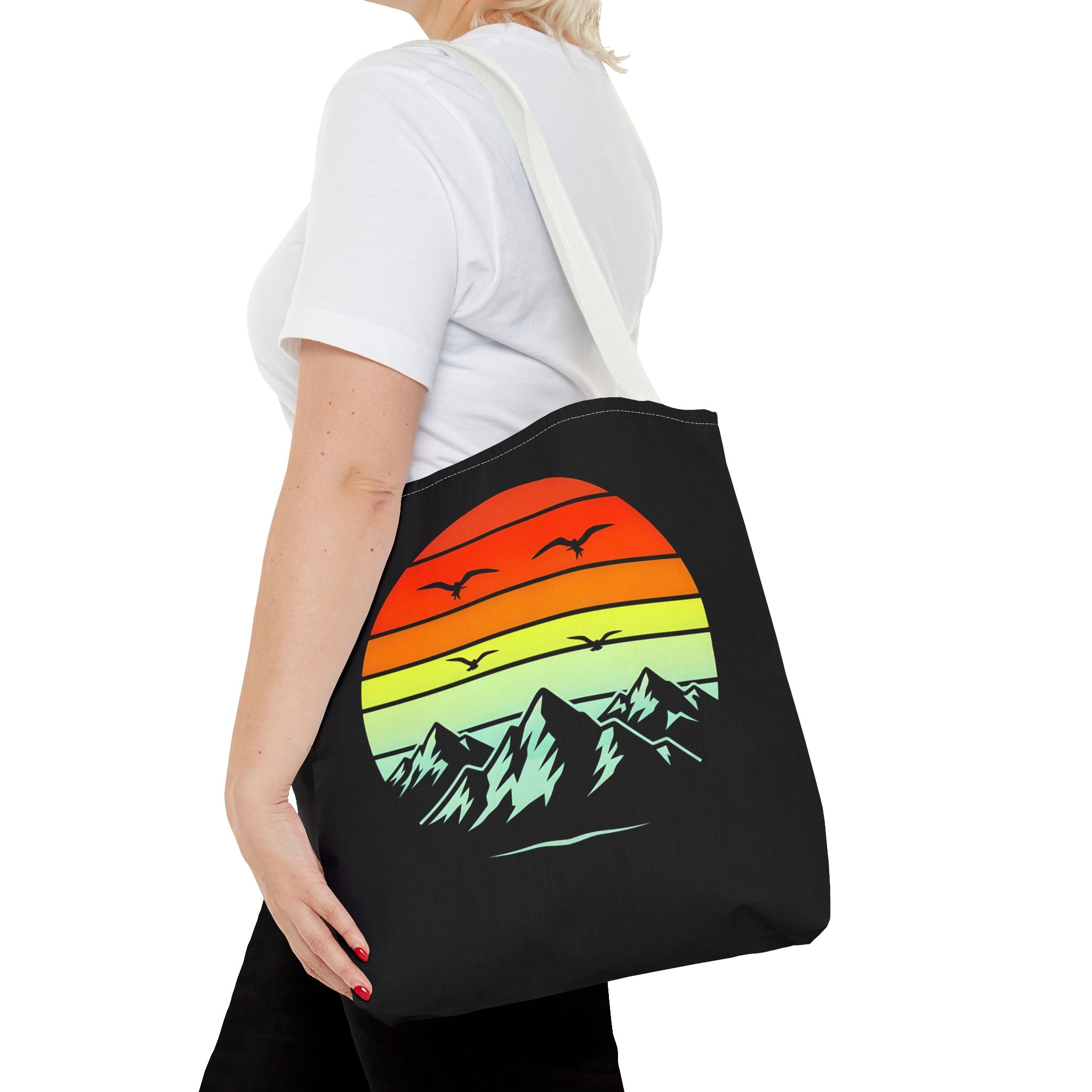 Sunset Mountain Tote Bag