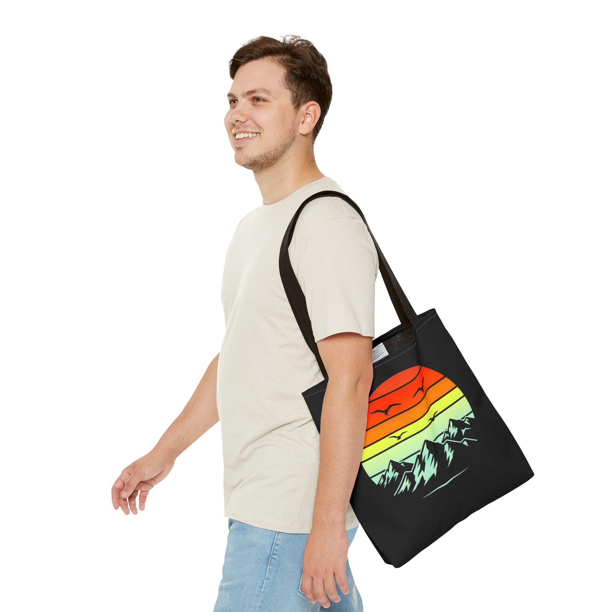 Sunset Mountain Tote Bag