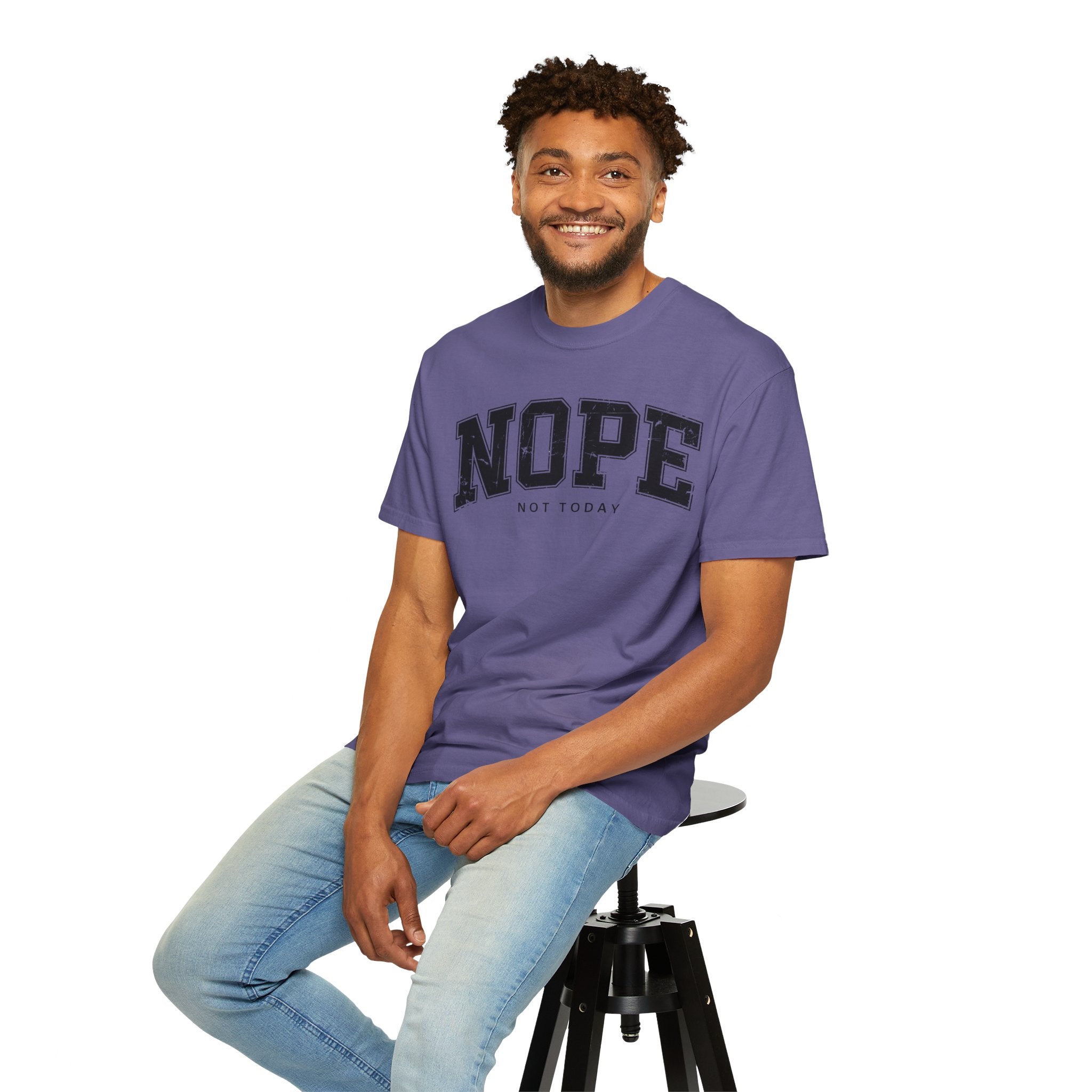 Unisex T-shirt Nope Not Today Funny Graphic Tee