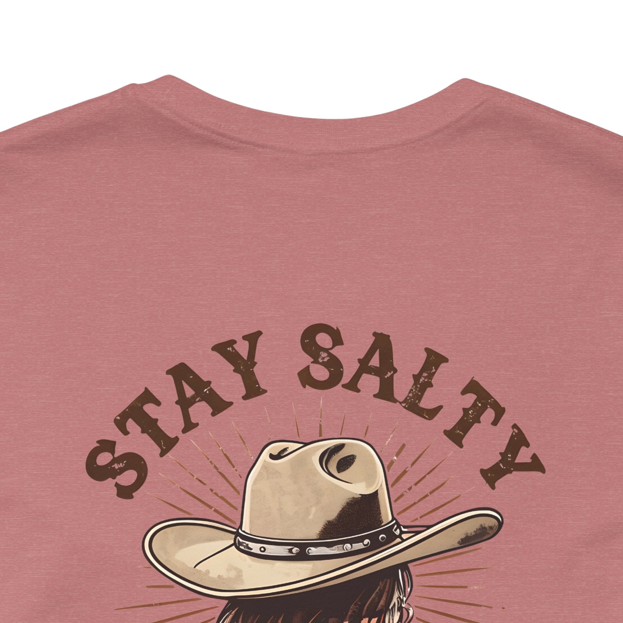Stay Salty Cowgirl T-Shirt — Western Cowgirl Graphic Tee