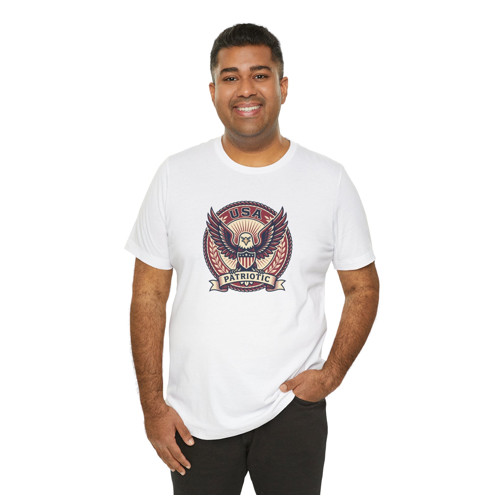 Patriotic USA Eagle Tee — "USA Patriotic" Graphic T-Shirt