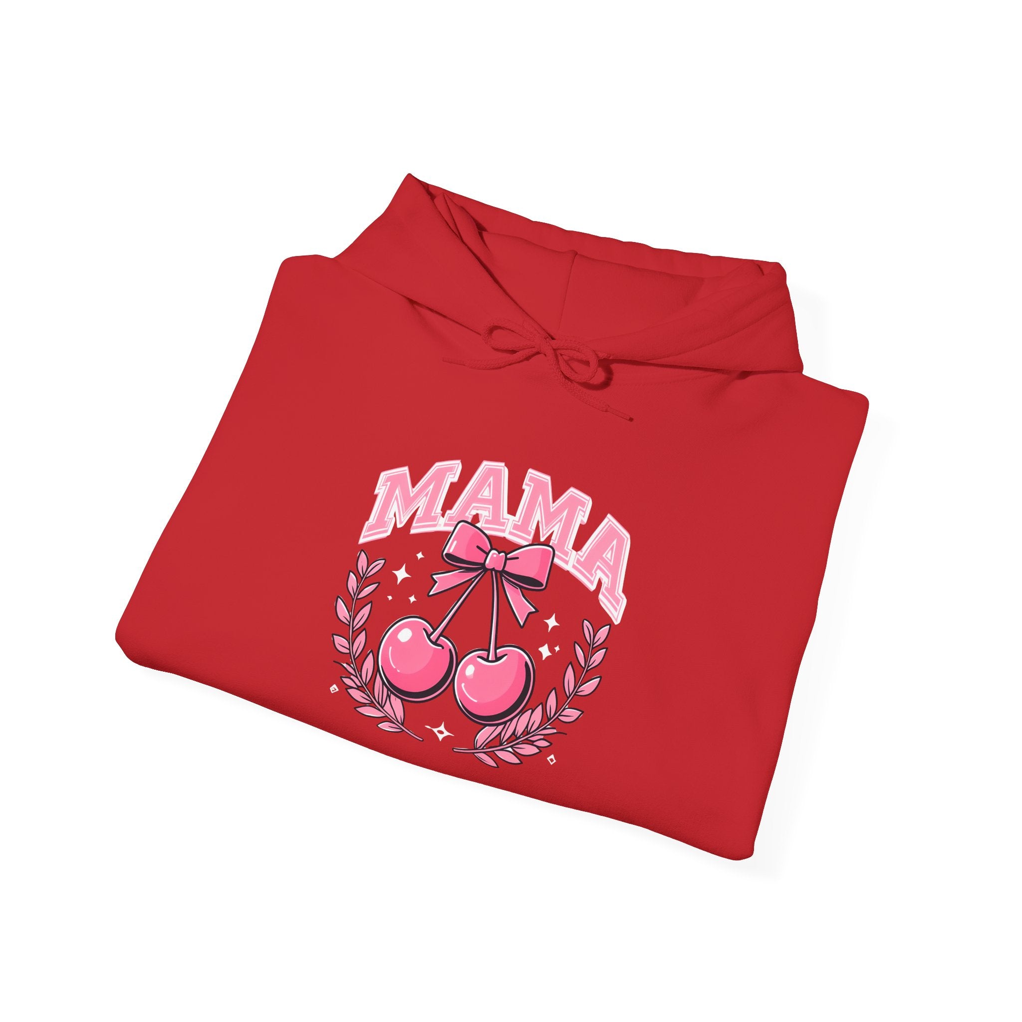 Mama Cherries Hoodie - Cozy Sweatshirt for Moms, Mother's Day Gift, Cute Family Wear, Comfortable Casual Outfit