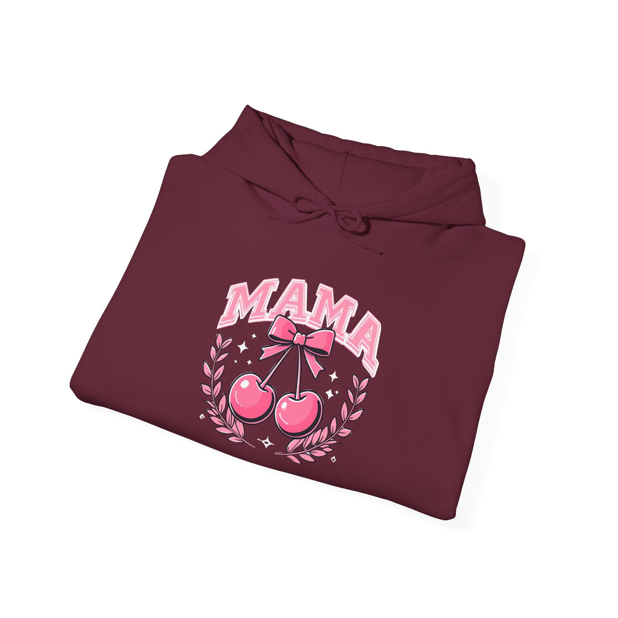 Mama Cherries Hoodie - Cozy Sweatshirt for Moms, Mother's Day Gift, Cute Family Wear, Comfortable Casual Outfit