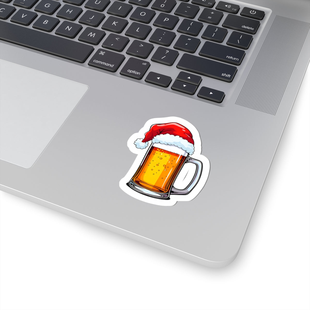 Festive Beer Mug Stickers - Holiday Decor, Party Favors, Gift Wrap Accents, Laptop Decor, Christmas Decorations