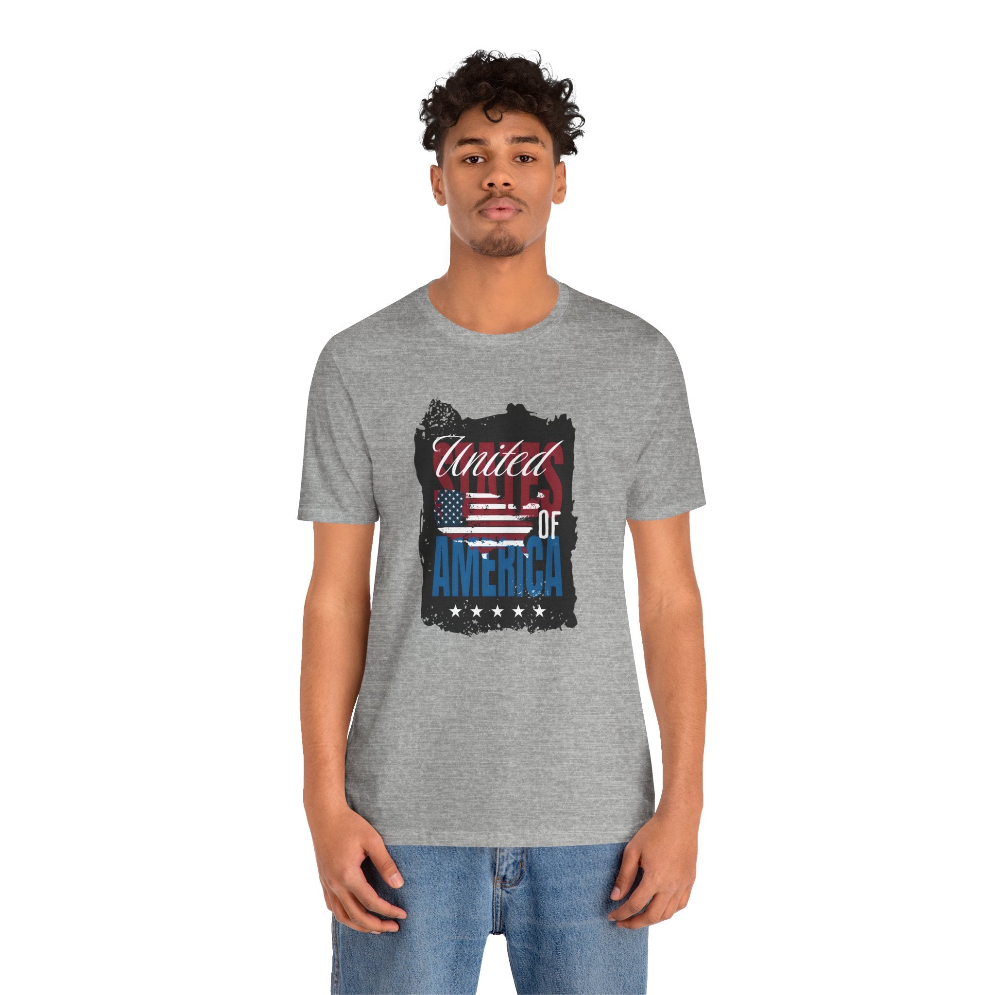 United of America Flag T-Shirt — Patriotic USA Graphic Tee