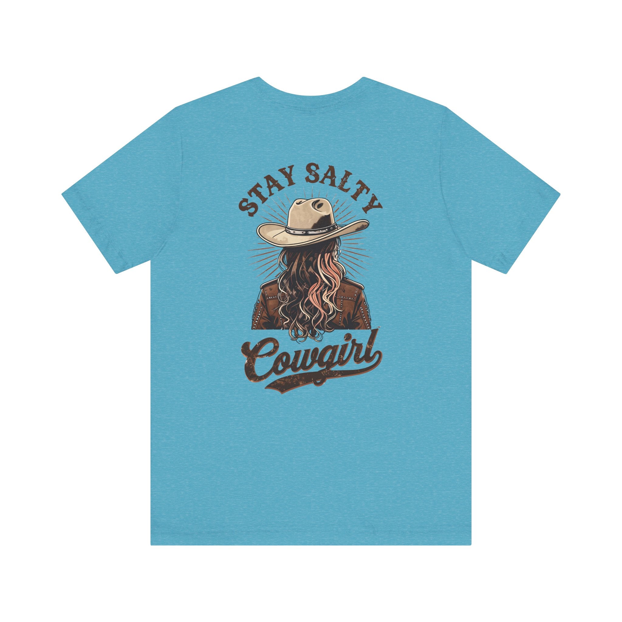 Stay Salty Cowgirl T-Shirt — Western Cowgirl Graphic Tee