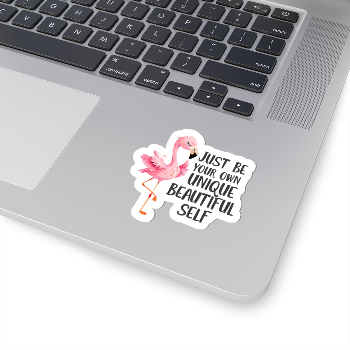 Inspiring Flamingo Kiss-Cut Stickers - Unique and Beautiful Self Motivational Décor
