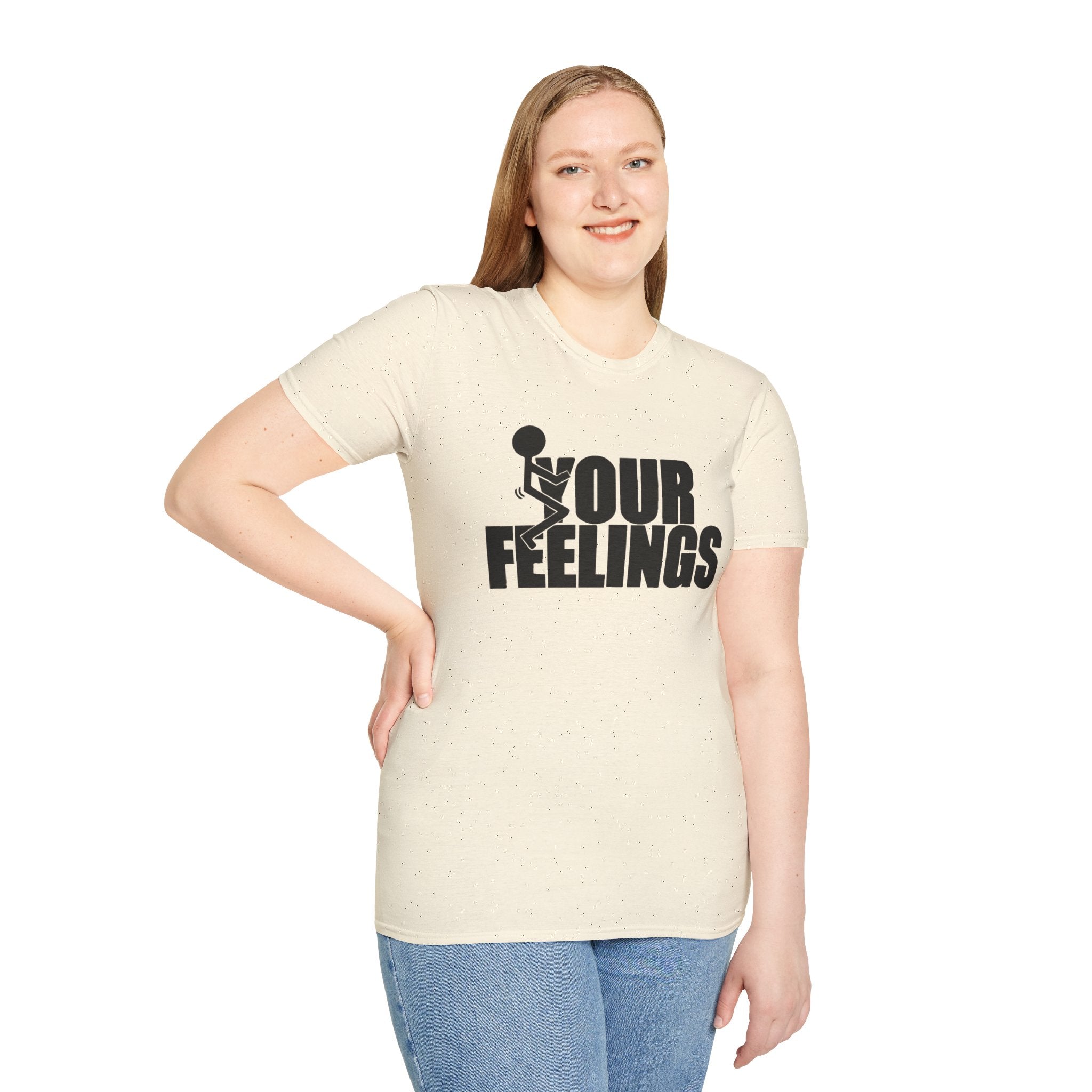 Emotional Expressive Tee - Unisex Softstyle T-Shirt, Our Feelings Shirt, Casual Wear, Gift for Friends, Mood Shirt, Everyday Humor