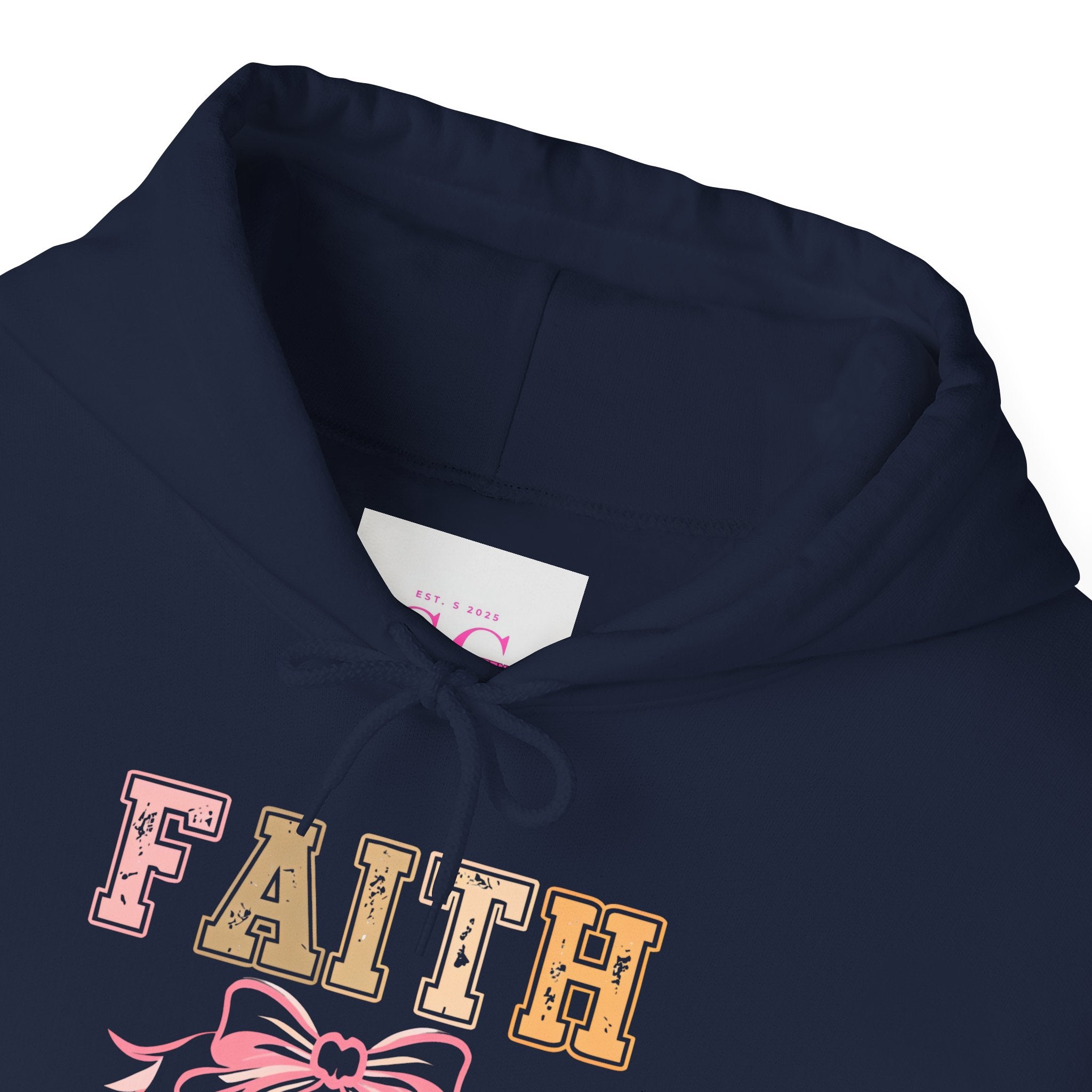Faith-Inspired Unisex Hoodie – Cozy Spiritual Gift for Her, Everyday Wear, Faith Sweatshirt, Christian Apparel, Inspirational Gift