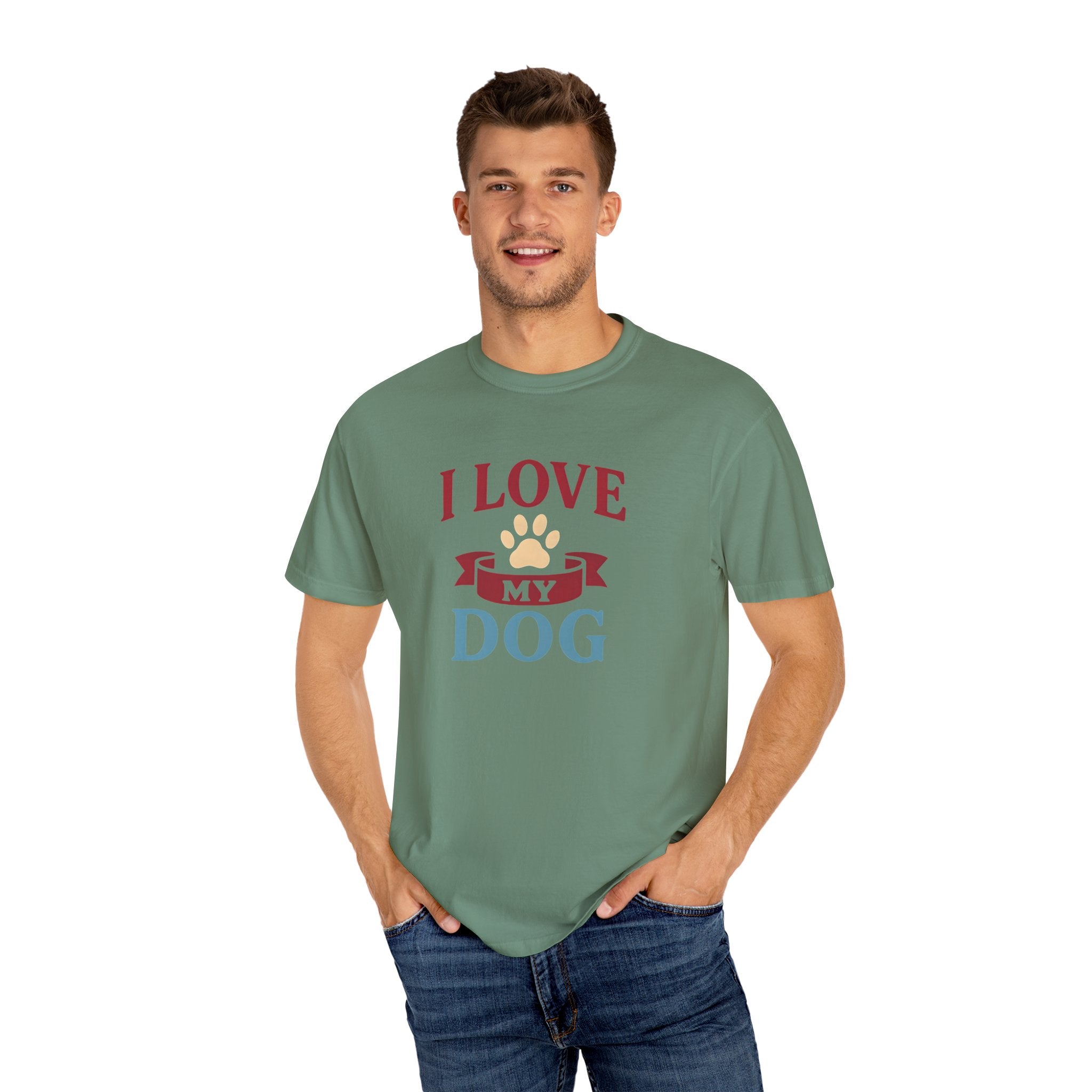 Dog Lover Unisex T-Shirt - I Love My Dog, Cute Pet Apparel, Gift for Dog Owners, Animal Lover Tee, Casual Everyday Style