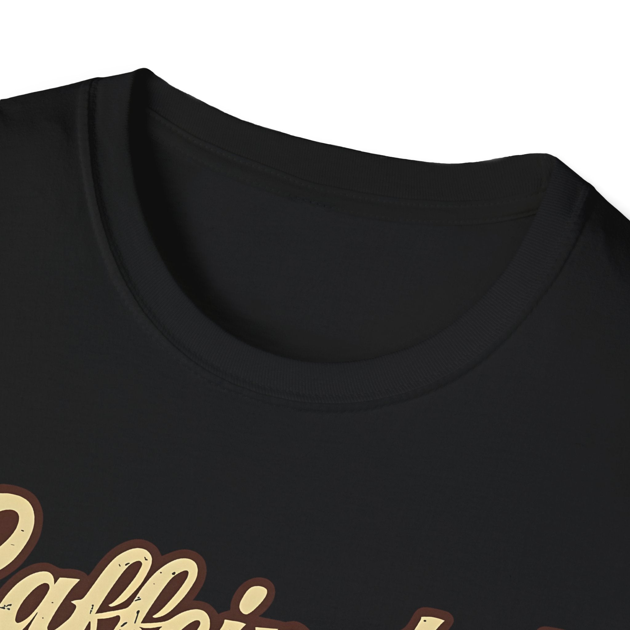 Caffeinated Retro Unisex Softstyle T-Shirt