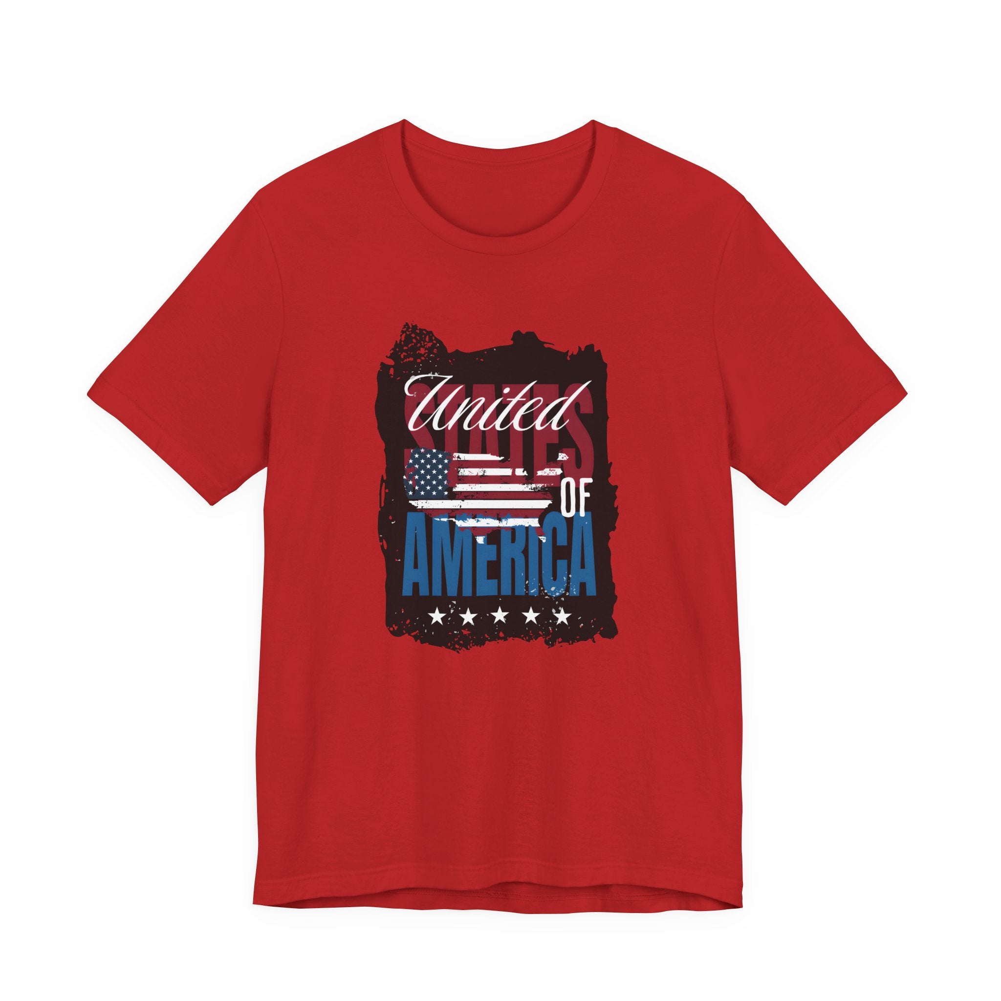 United of America Flag T-Shirt — Patriotic USA Graphic Tee