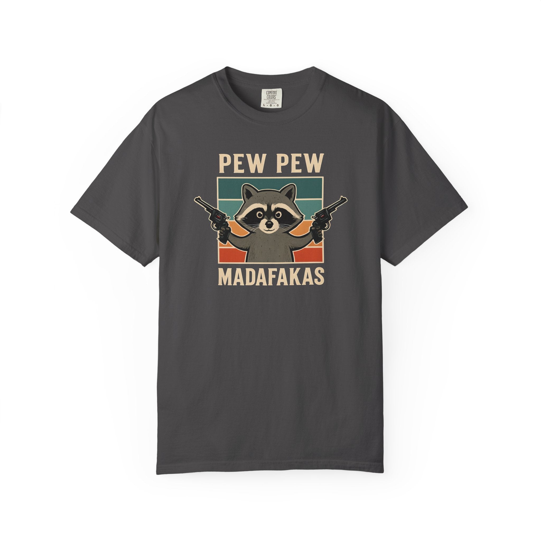 Pew Pew MafaFakas T-Shirt - Fun Unisex Garment-Dyed Tee