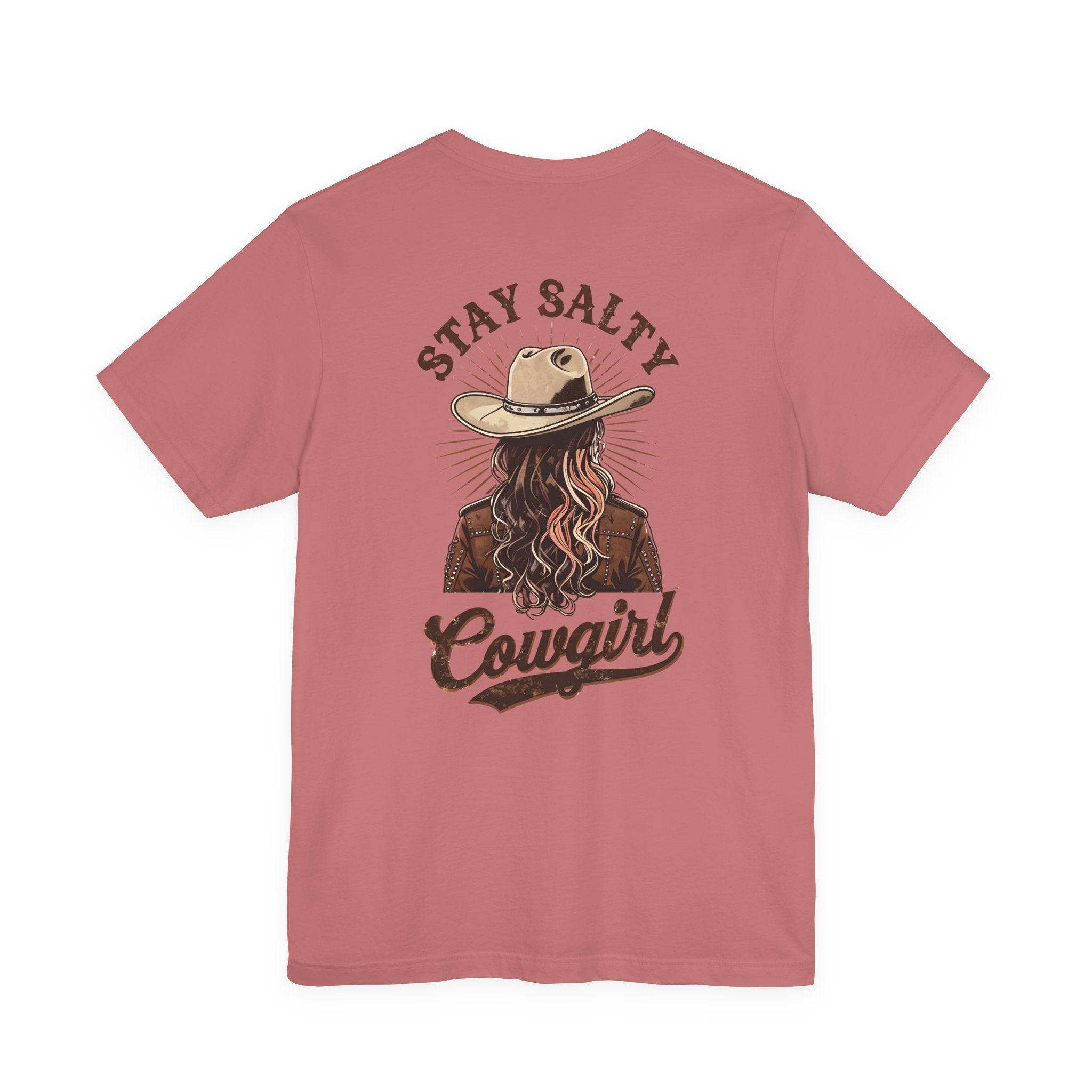 Stay Salty Cowgirl T-Shirt — Western Cowgirl Graphic Tee