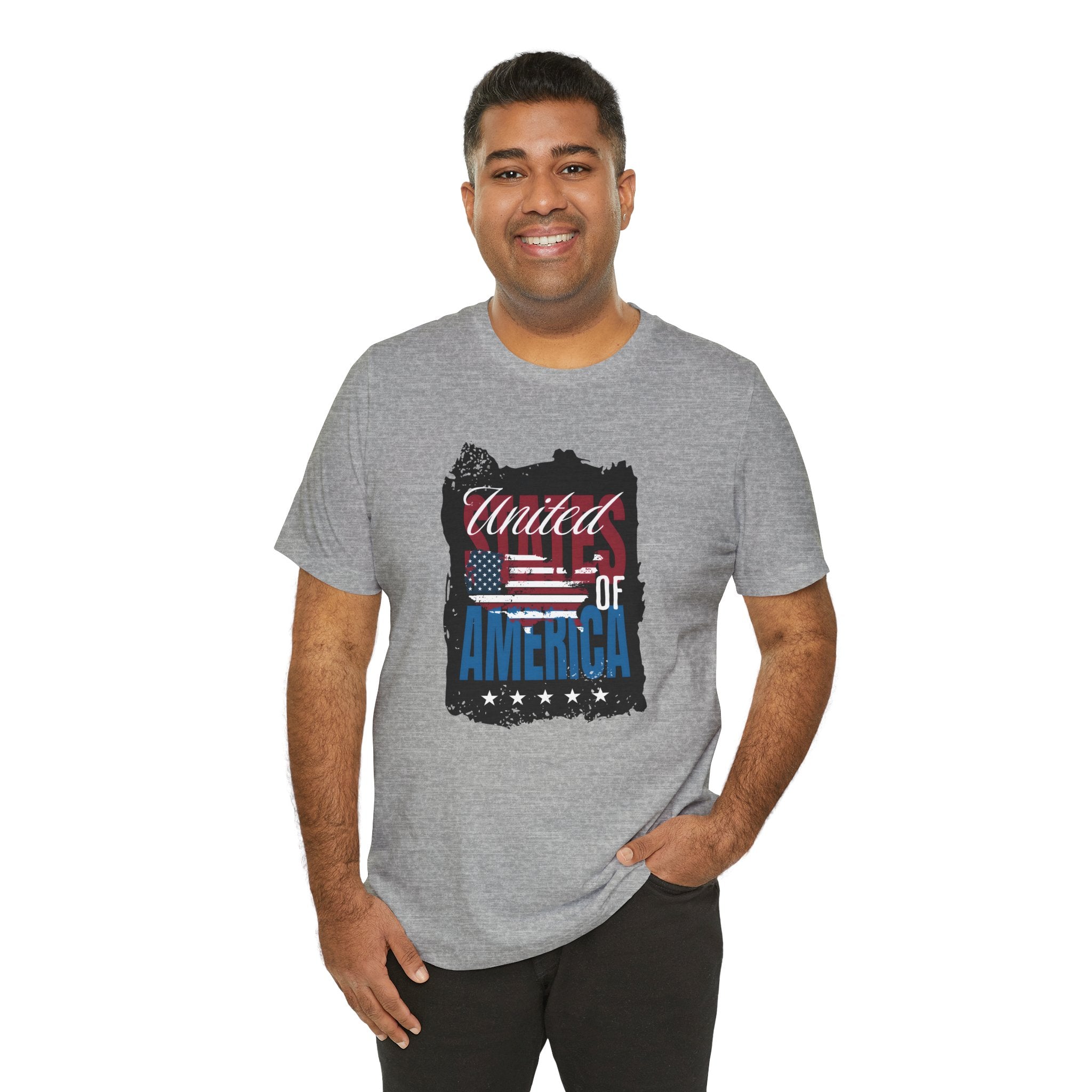 United of America Flag T-Shirt — Patriotic USA Graphic Tee