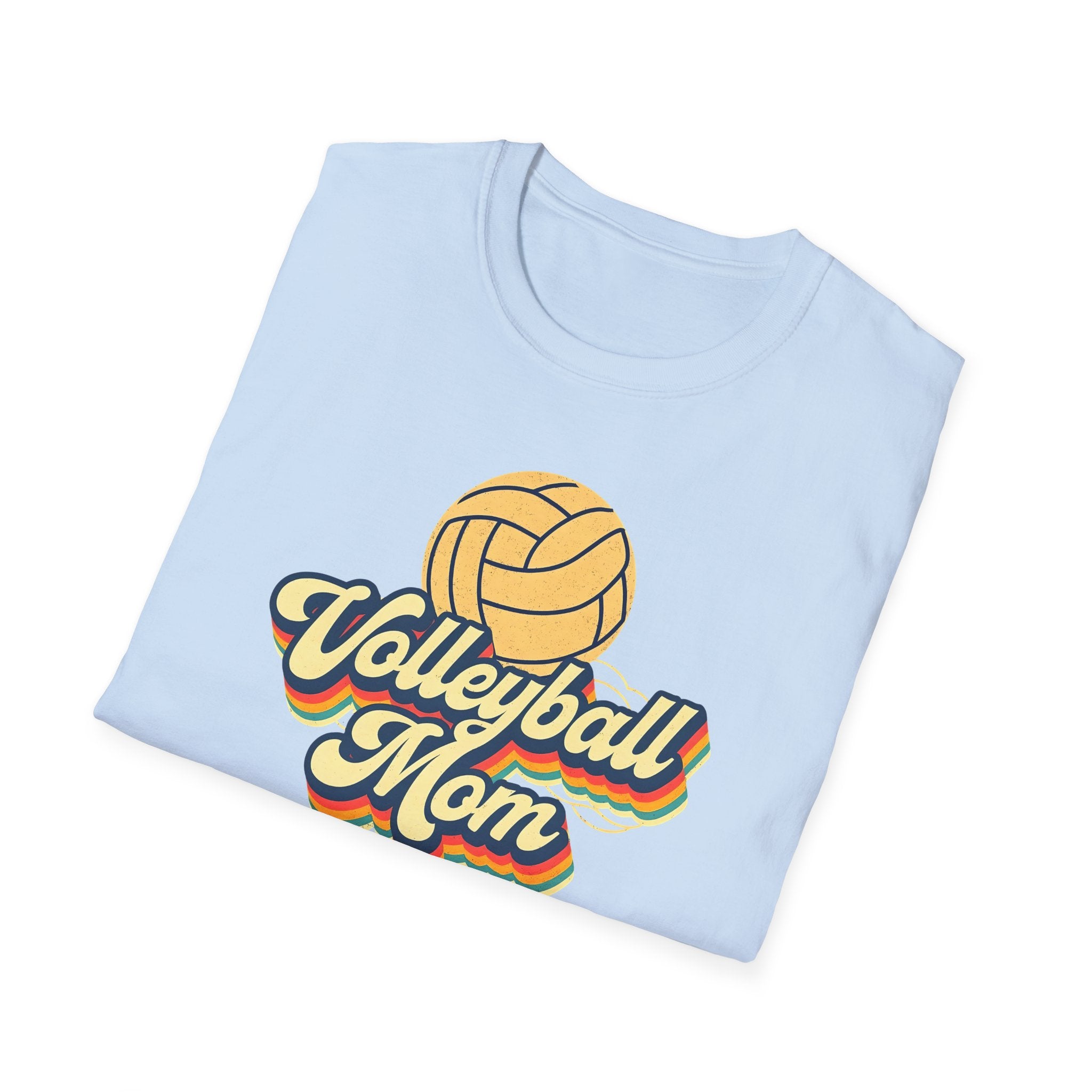 Volleyball Mom T-Shirt, Comfortable Tee for Sports Enthusiasts, Gift for Mothers, Casual Wear, Unique Volleyball Merchandise