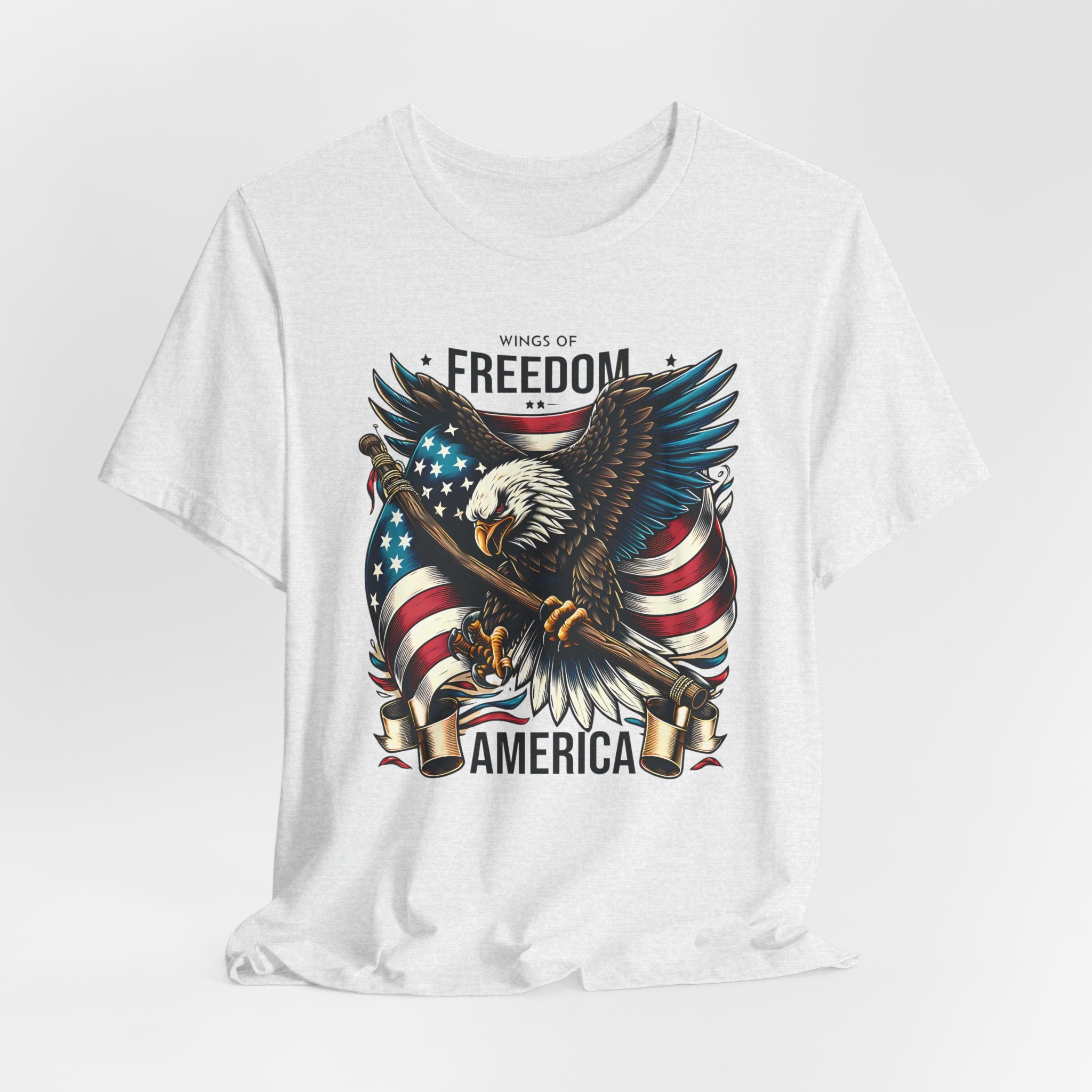 Patriotic Eagle T-Shirt – Freedom America Graphic Tee