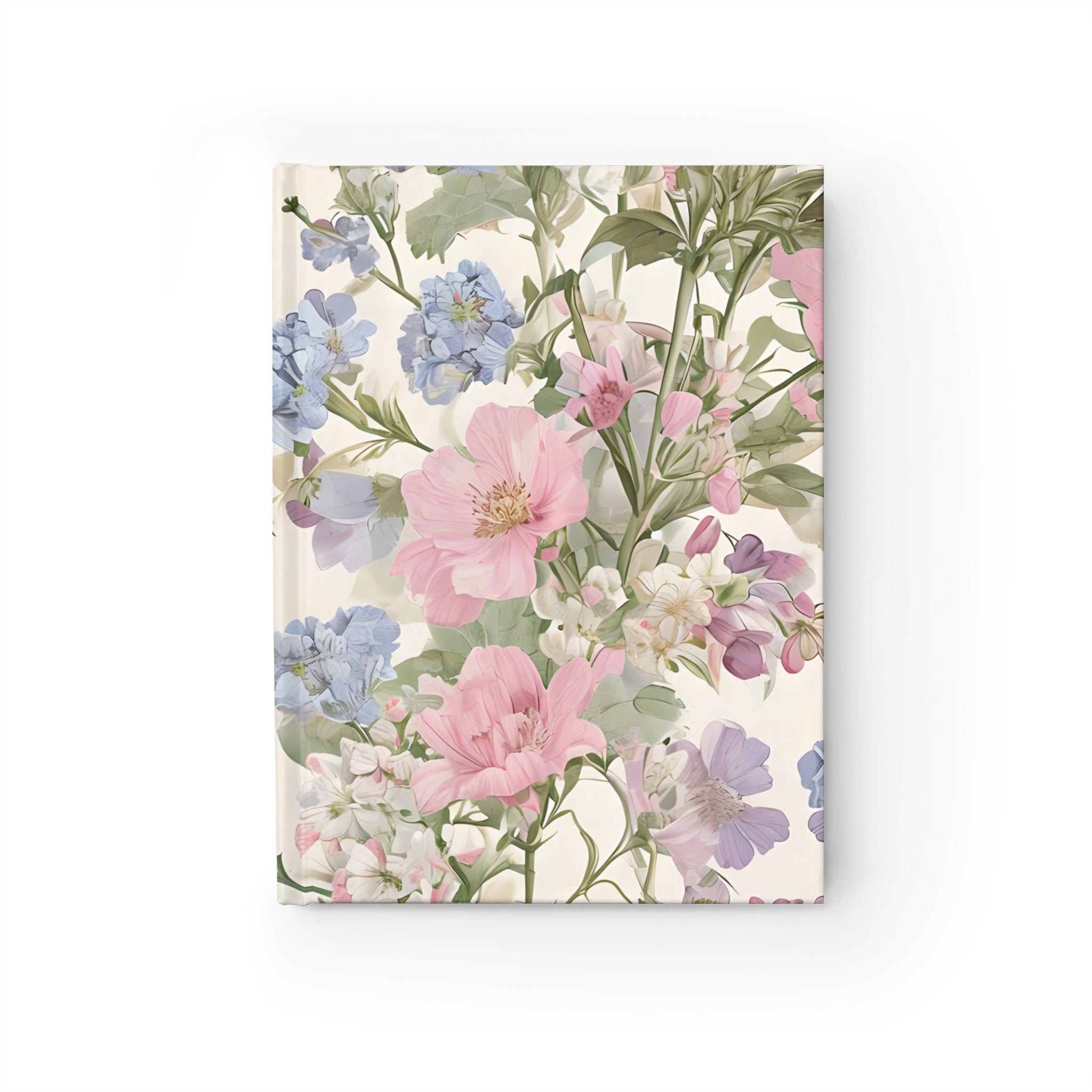 Floral Journal - Blank | Nature-Inspired Notebook for Writing, Journal, Gift, Inspiration, Self-Care, Floral Design