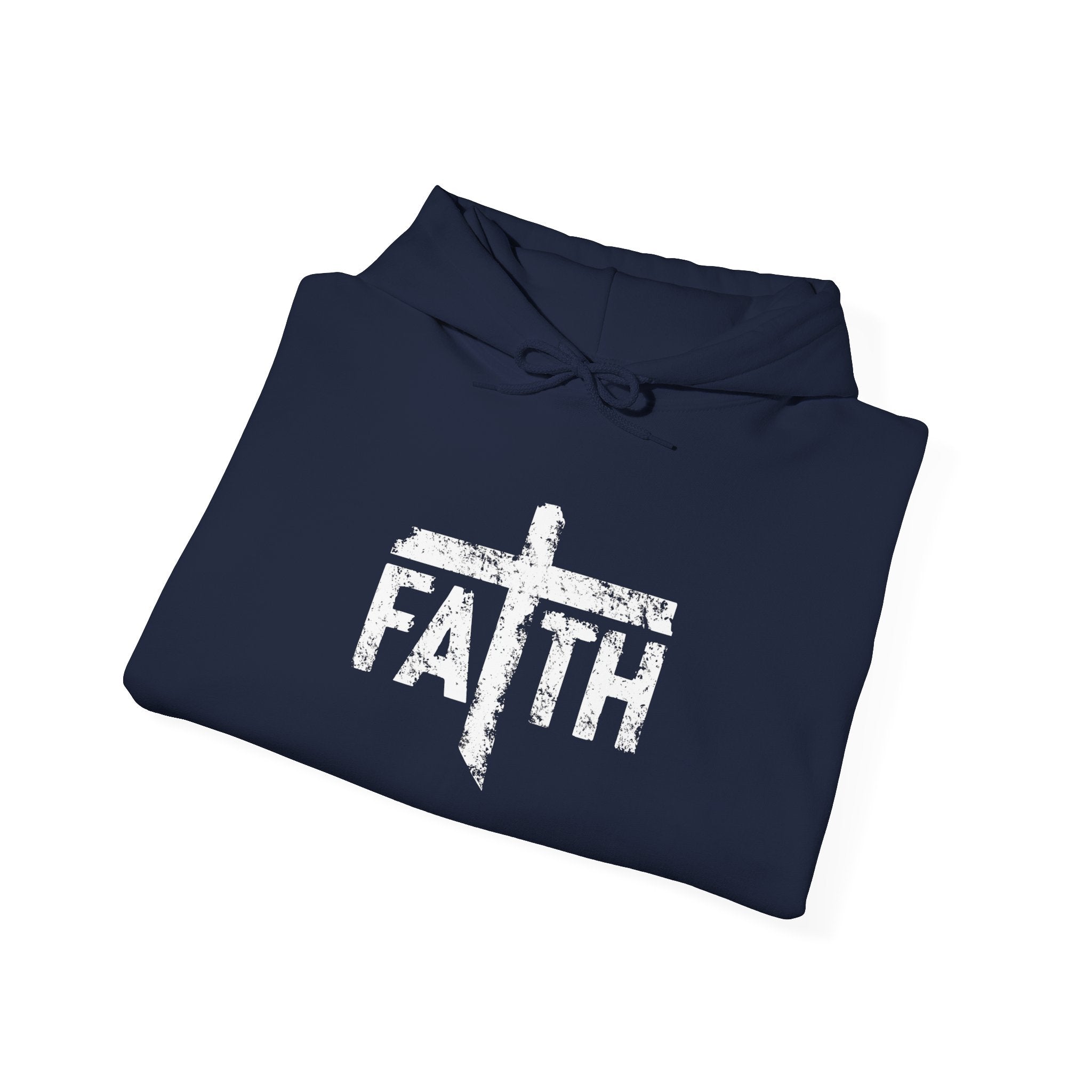 Faith Hoodie, Inspirational Sweatshirt for Men and Women, Cozy Pullover for Church, Gifts for Believers, Religious Apparel
