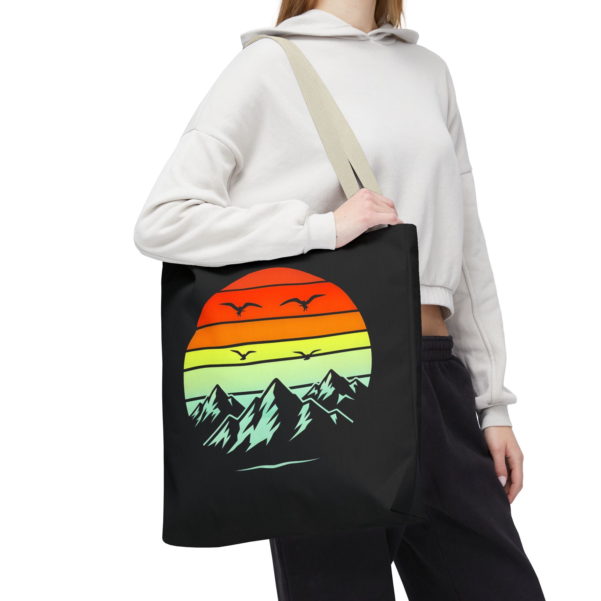 Sunset Mountain Tote Bag