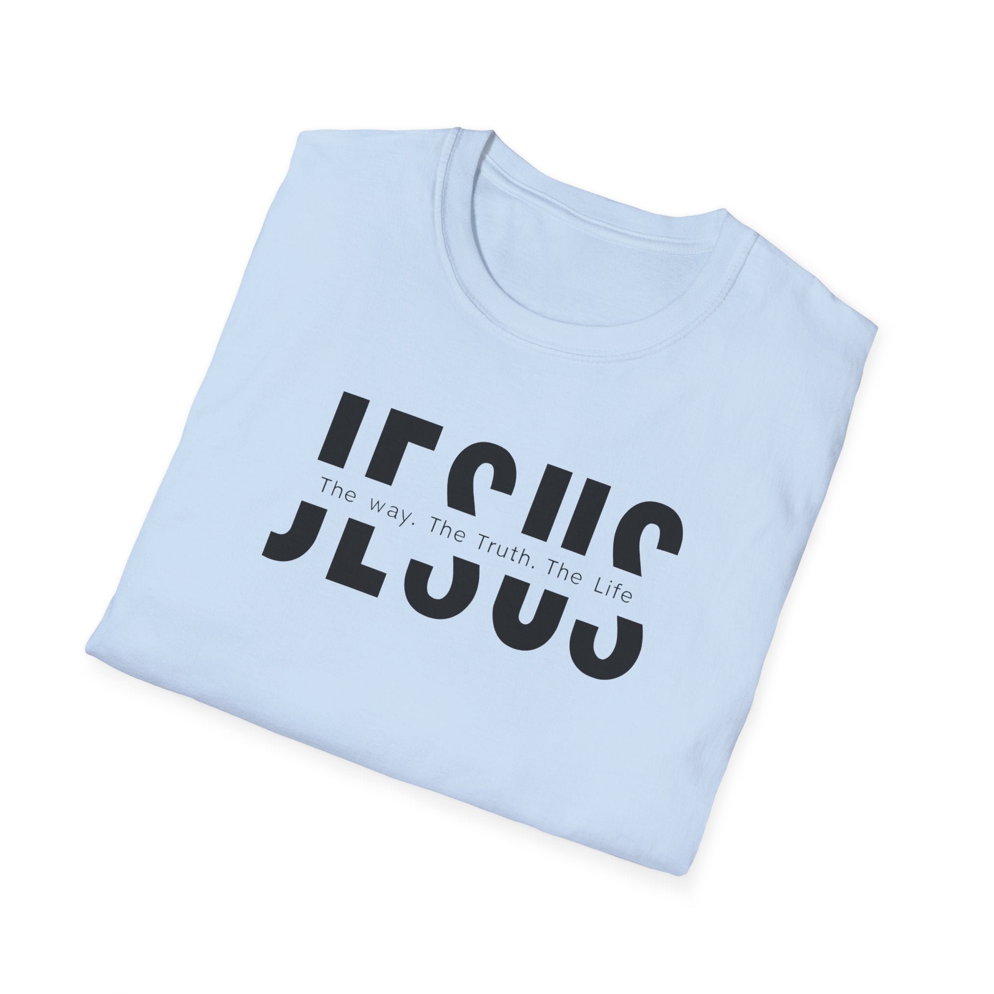 Faith-Inspired Unisex Softstyle T-Shirt, Christian Shirt, Inspirational Gift, Casual Wear, Everyday Comfort, Jesus Tee