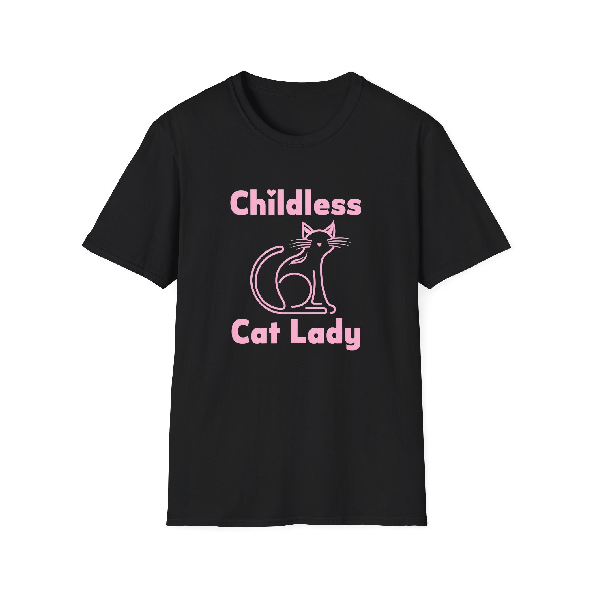 Childless Cat Lady T-Shirt — Funny Cat Mom Tee