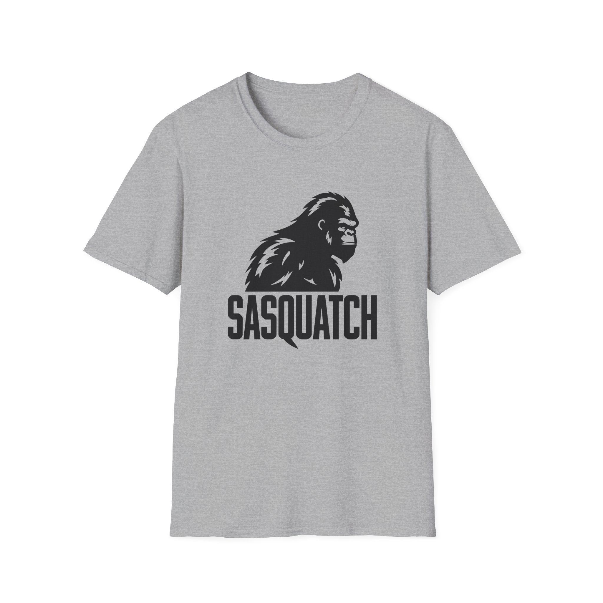 Sasquatch Graphic T-Shirt — Bigfoot Logo Tee for Outdoors & Cryptid Fans