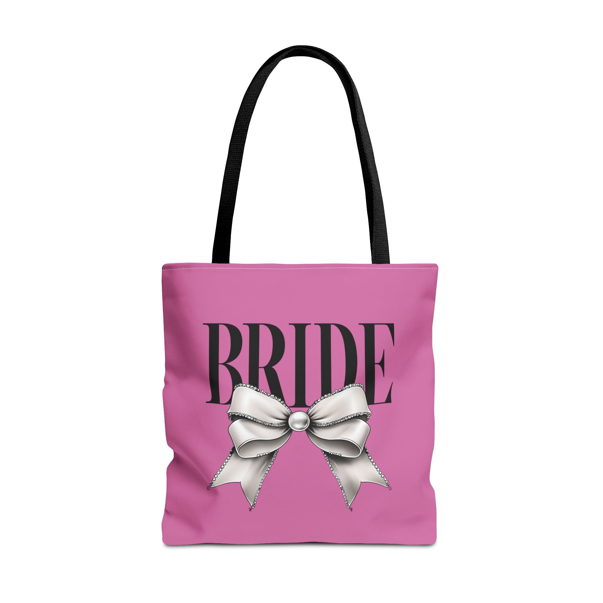 Bride Tote Bag with Bow Design