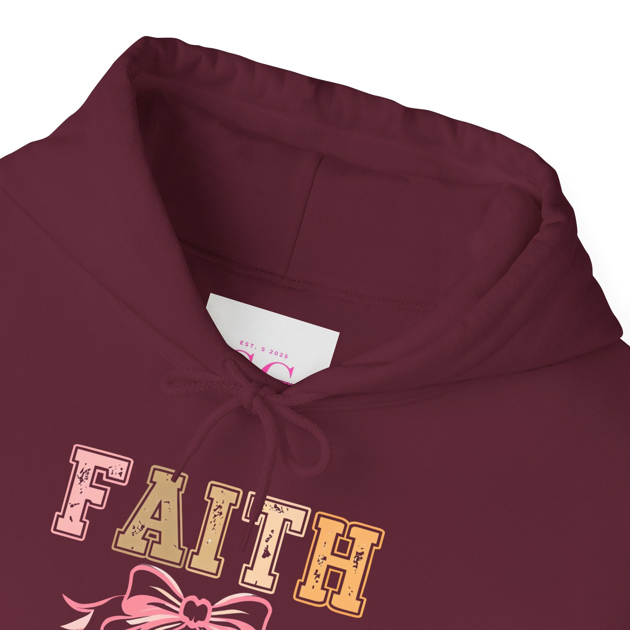 Faith-Inspired Unisex Hoodie – Cozy Spiritual Gift for Her, Everyday Wear, Faith Sweatshirt, Christian Apparel, Inspirational Gift