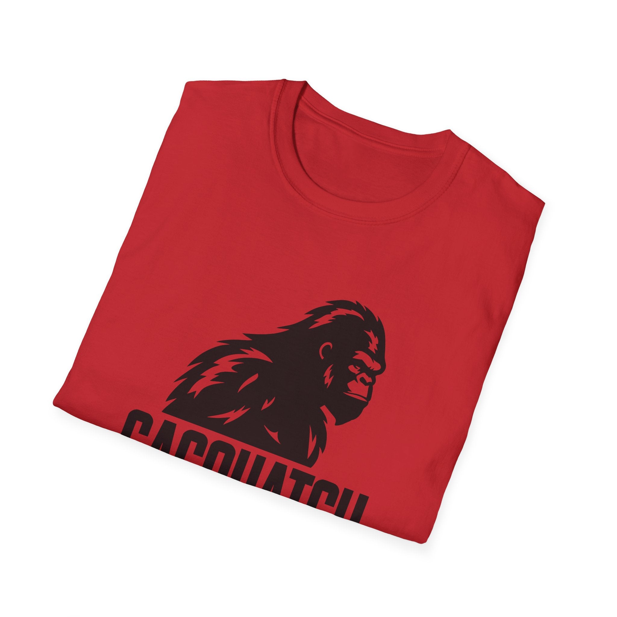 Sasquatch Graphic T-Shirt — Bigfoot Logo Tee for Outdoors & Cryptid Fans