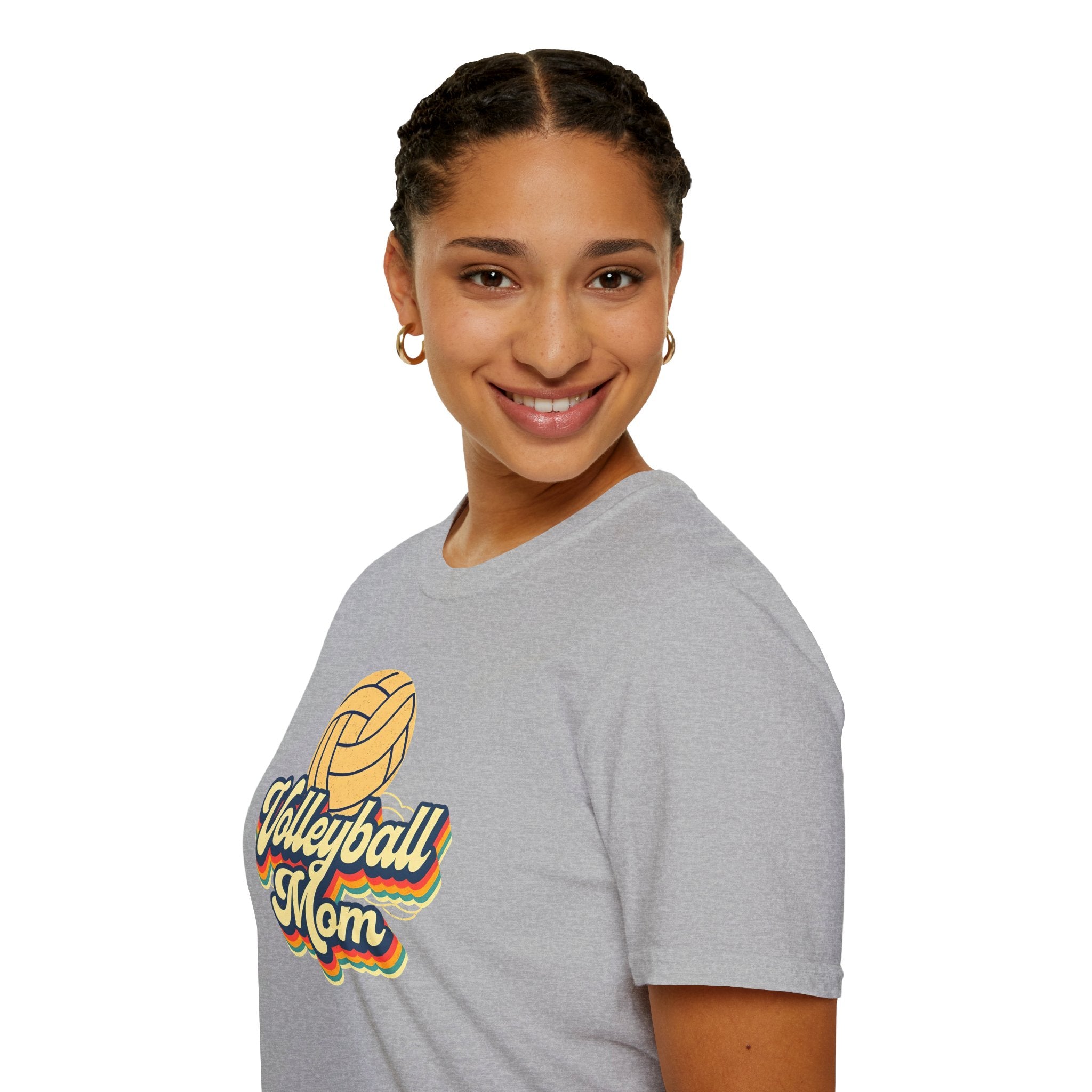 Volleyball Mom T-Shirt, Comfortable Tee for Sports Enthusiasts, Gift for Mothers, Casual Wear, Unique Volleyball Merchandise