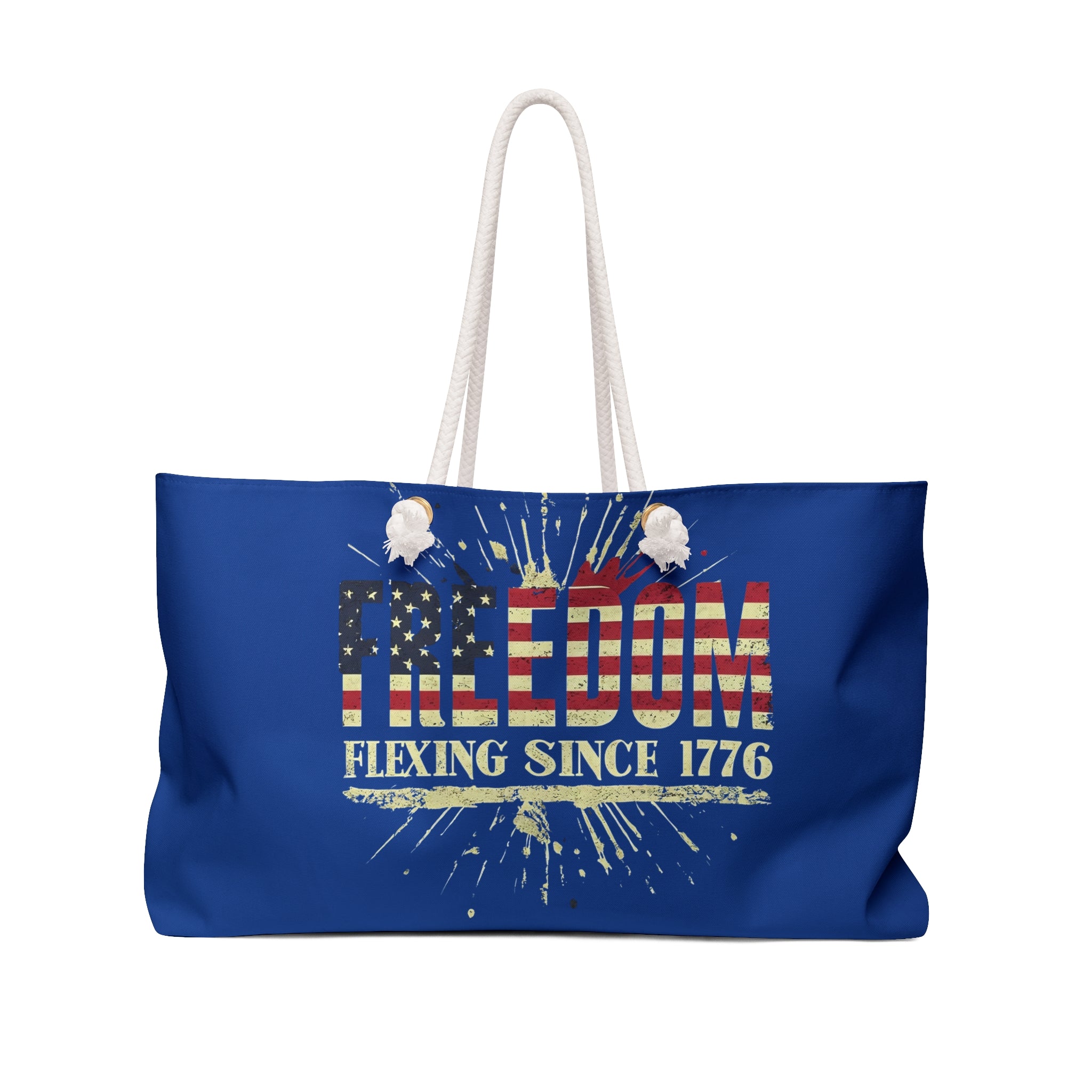 Freedom Flexing Since 1776 Weekender Bag