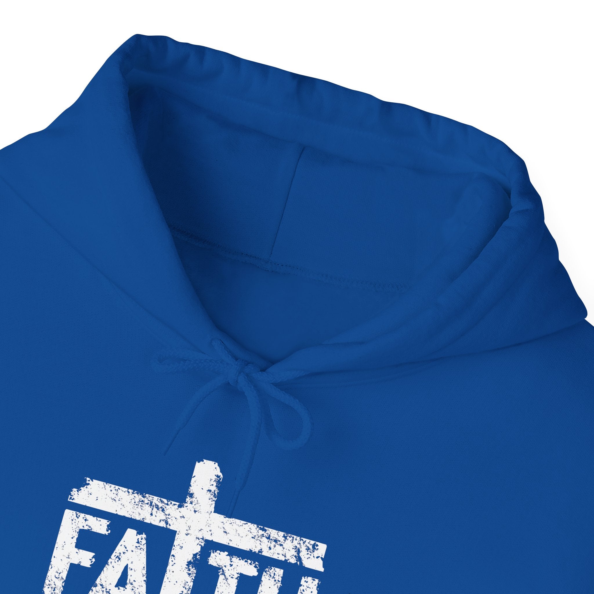 Faith Hoodie, Inspirational Sweatshirt for Men and Women, Cozy Pullover for Church, Gifts for Believers, Religious Apparel