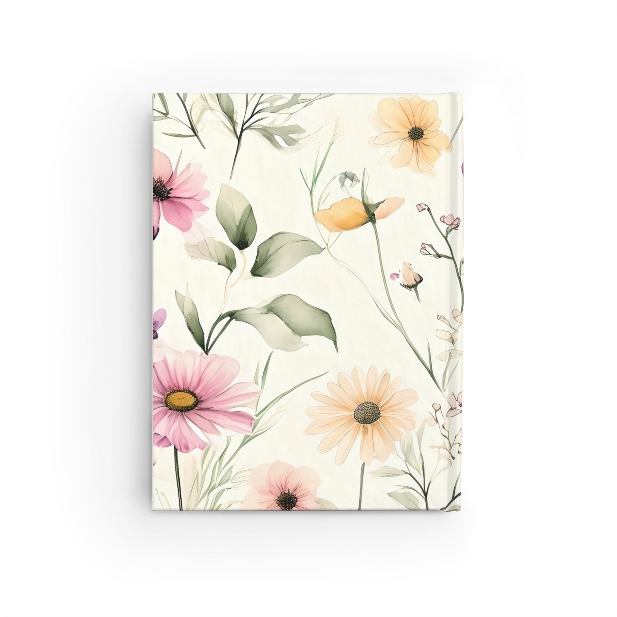 Floral Journal - Blank | Nature-Inspired, Perfect for Notes, Journaling, Gift for Her, Travel Diary, Vintage Style