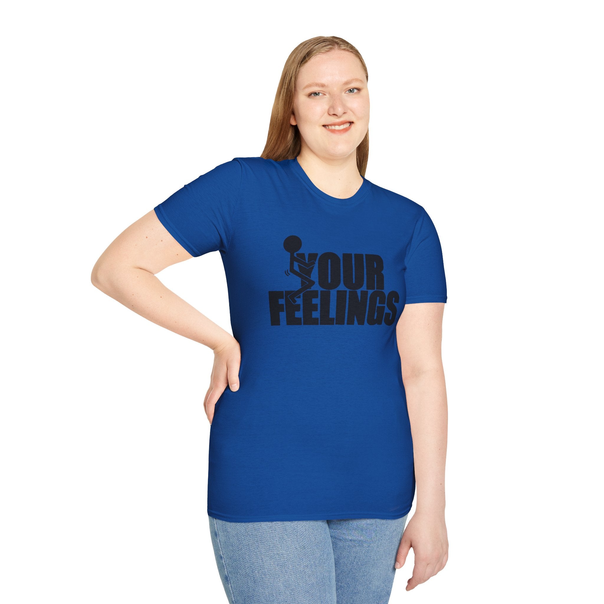 Emotional Expressive Tee - Unisex Softstyle T-Shirt, Our Feelings Shirt, Casual Wear, Gift for Friends, Mood Shirt, Everyday Humor