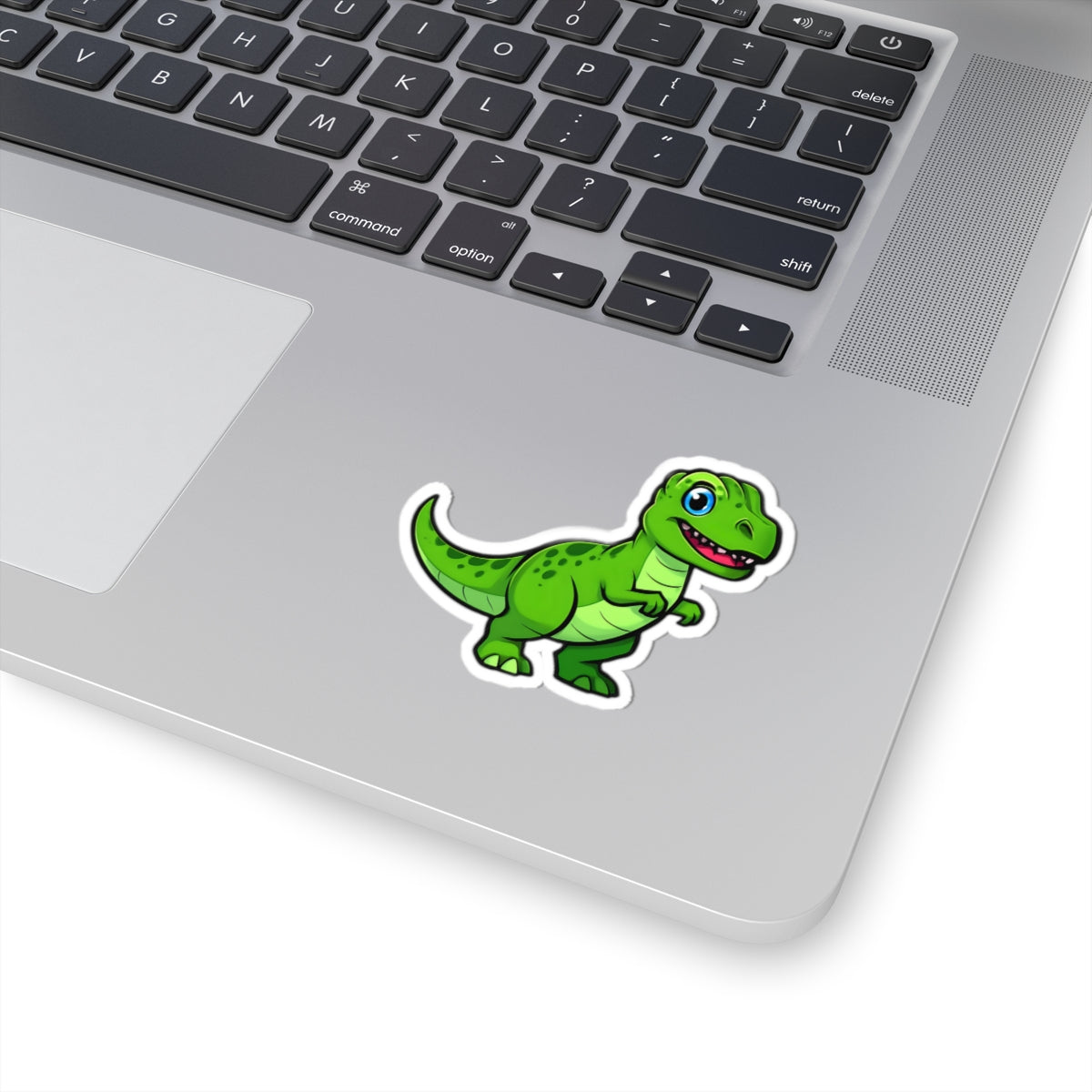 Dinosaur Kiss-Cut Stickers, Cute T-Rex Stickers, Dinosaur Party Favors, Fun Kids Stickers, Laptop Decals, Eco-Friendly Stickers