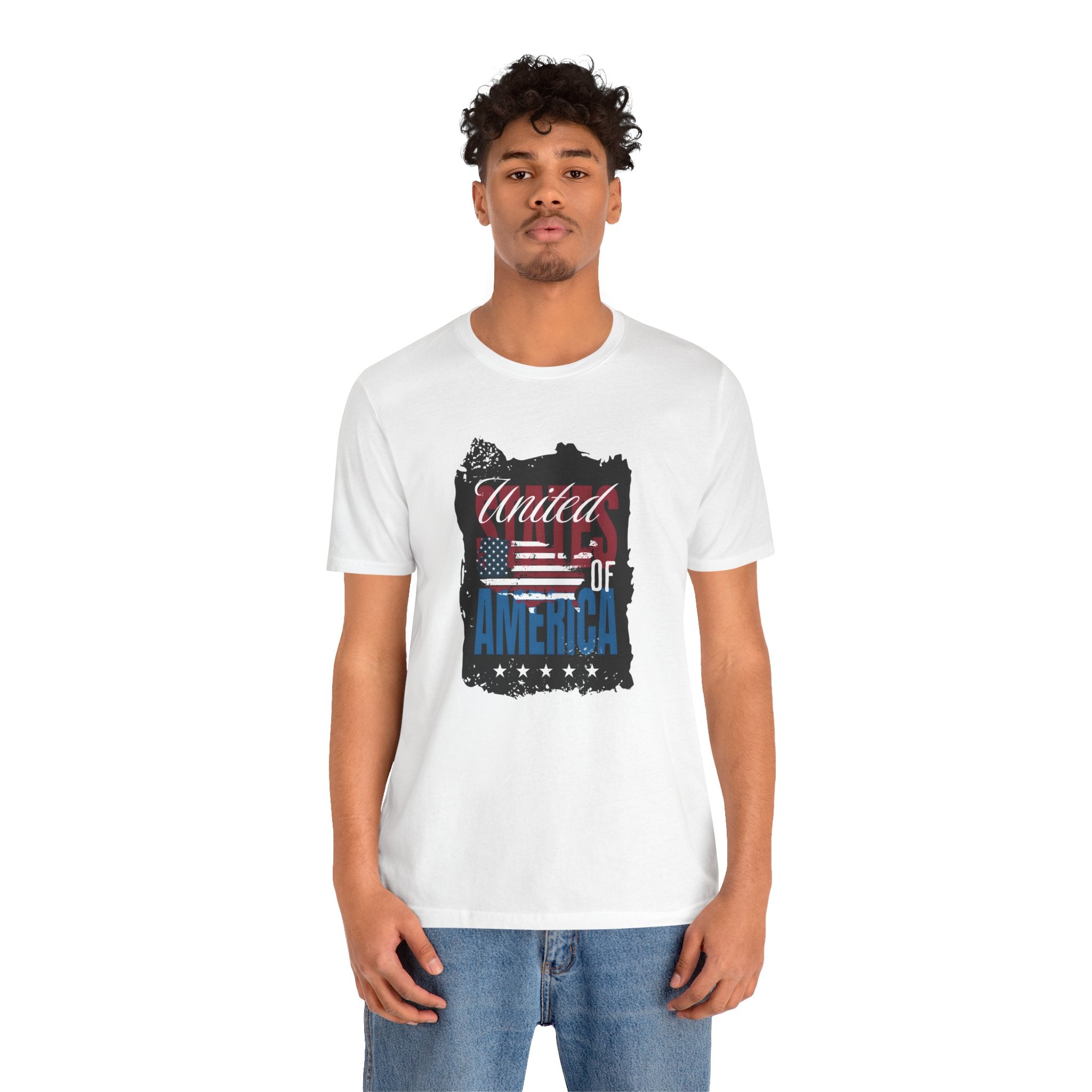United of America Flag T-Shirt — Patriotic USA Graphic Tee