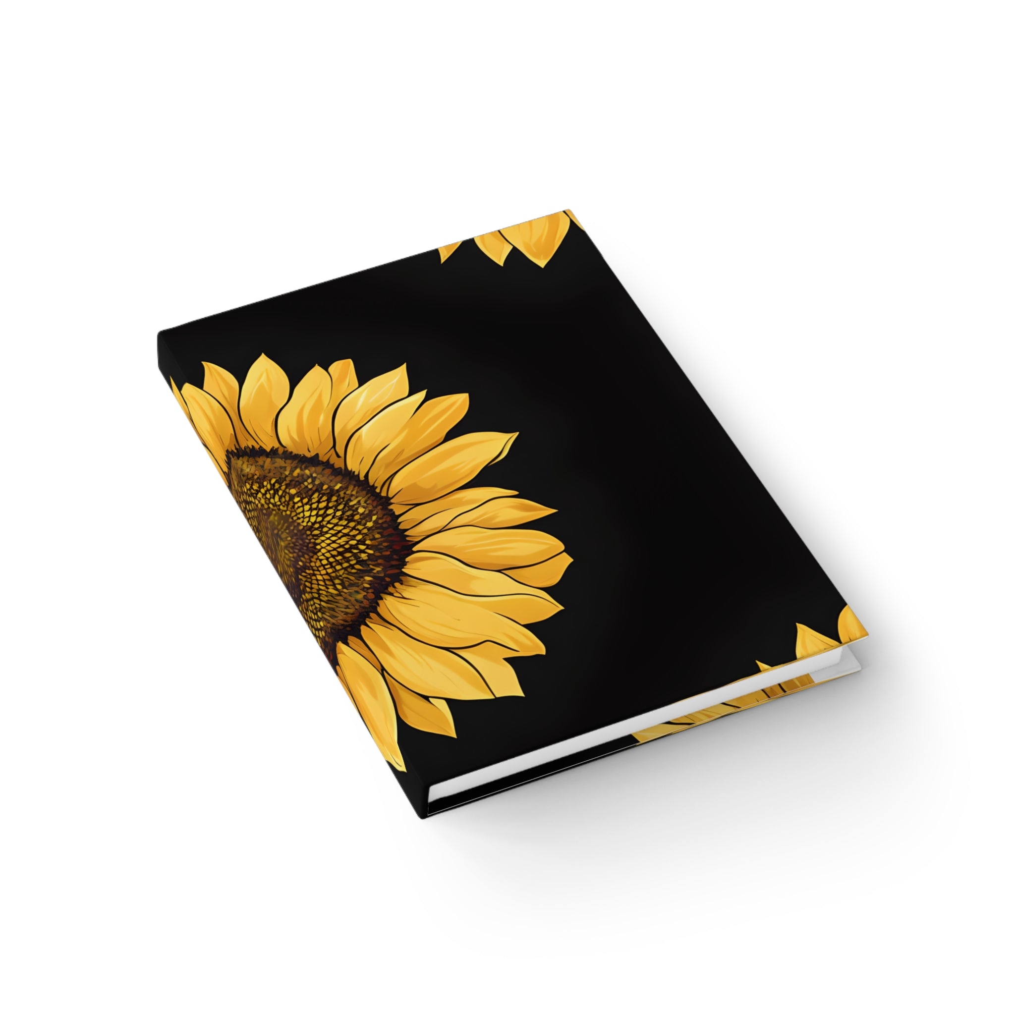 Sunflower Journal - Blank | Inspirational Notebook, Gift for Writers, Nature Lover, Self-Care, Floral Diary