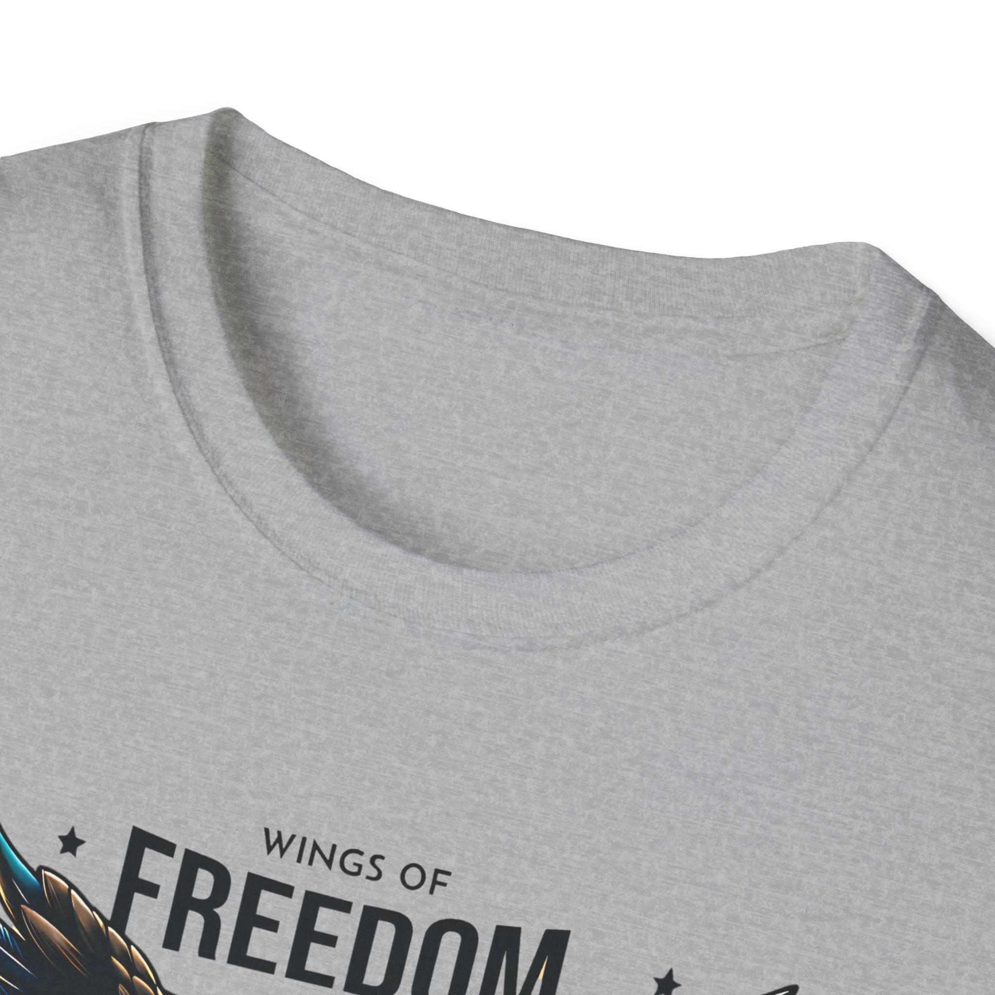 Freedom Eagle T-Shirt — American Flag USA Patriotic Tee (America)