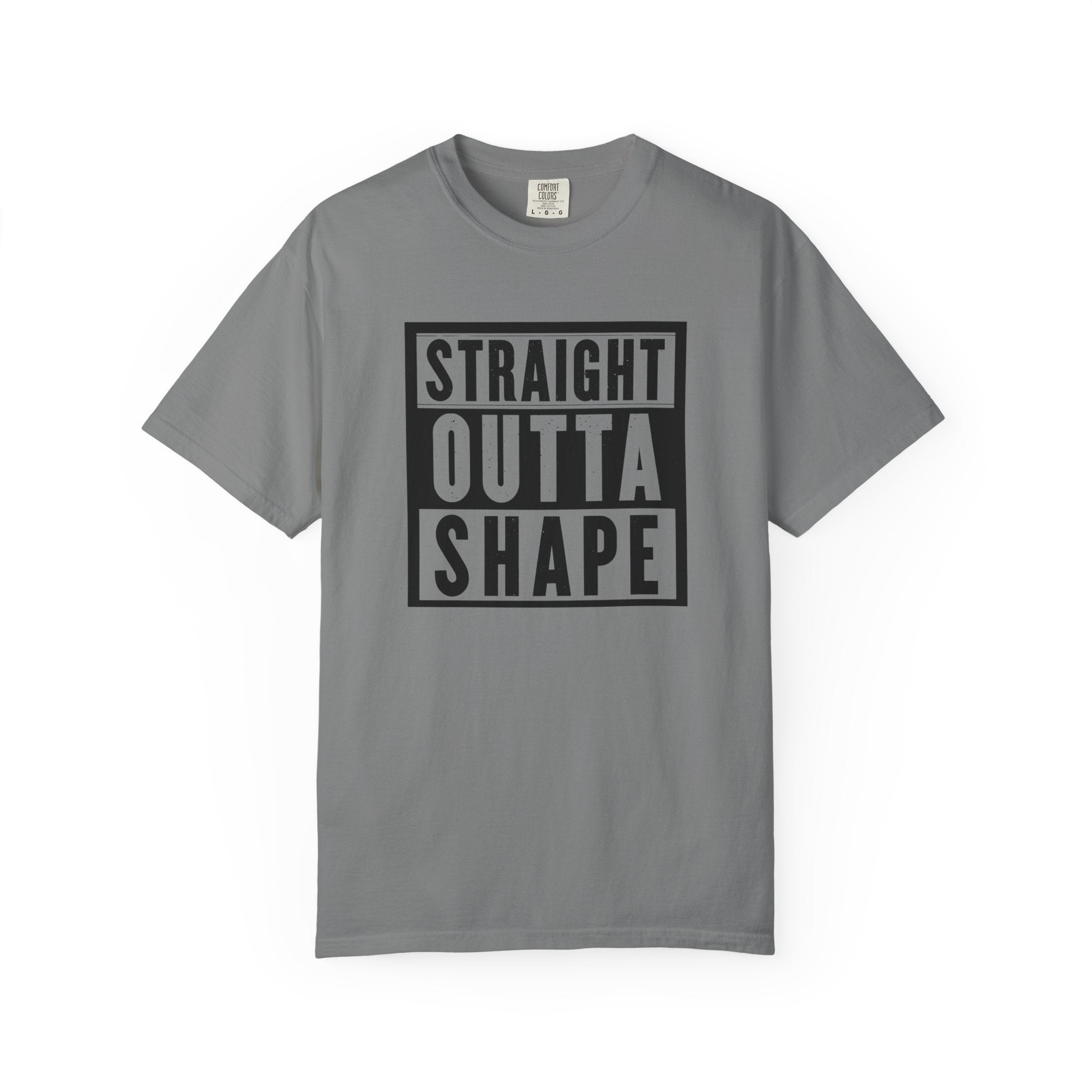 Shape Distorted Unisex Garment-Dyed T-shirt